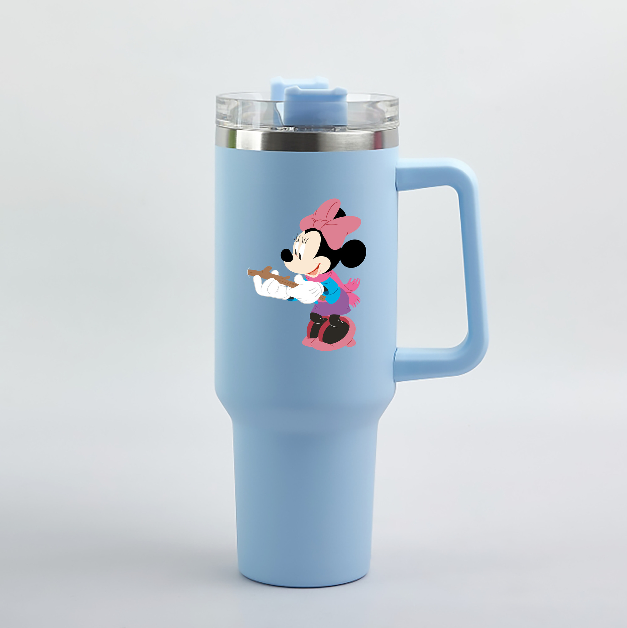 （画像用） ミッキーマウス Mickey Mouse 1200mL車用タンブラー（カラープリント）