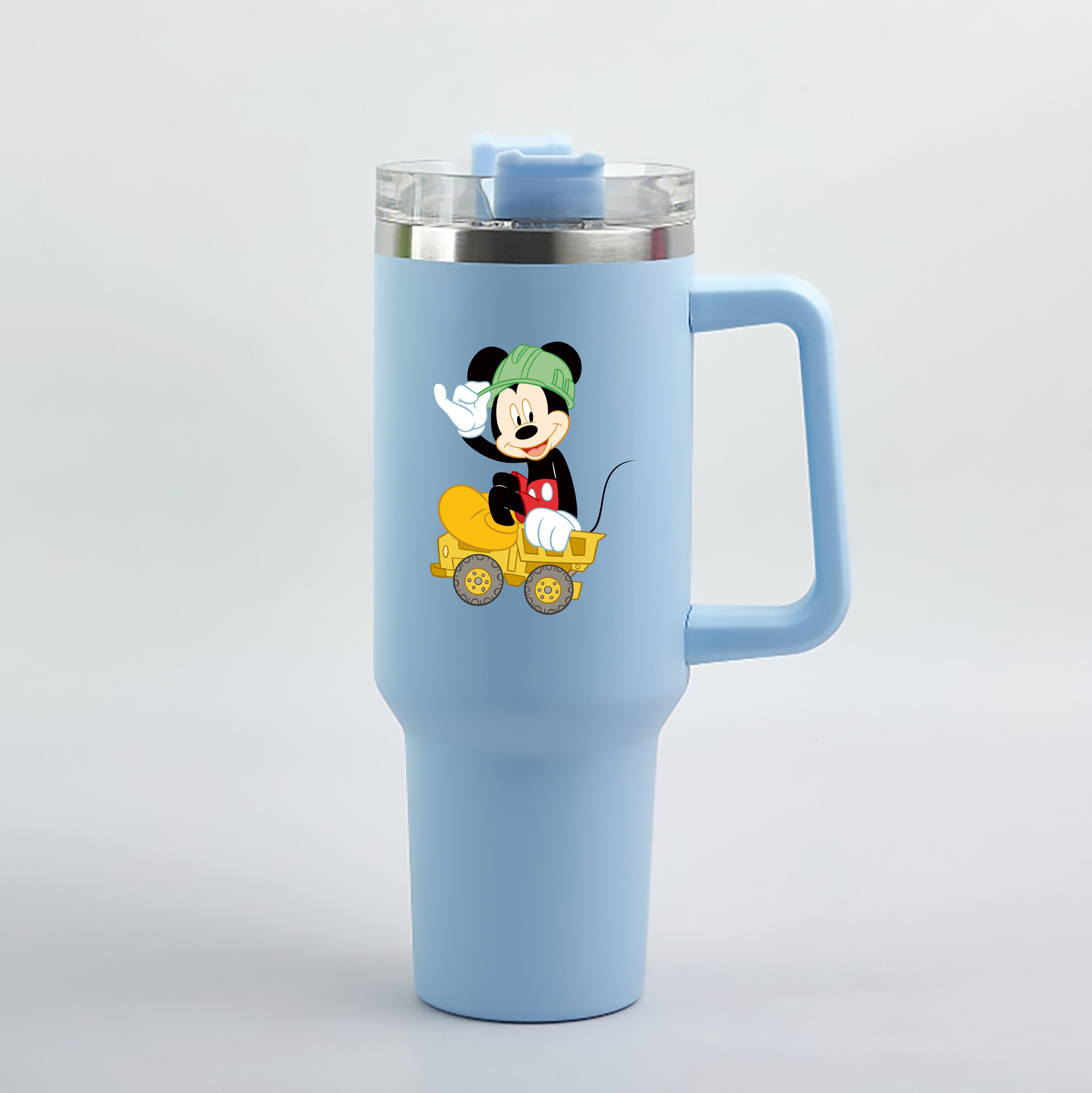 （画像用） ミッキーマウス Mickey Mouse 1200mL車用タンブラー（カラープリント）