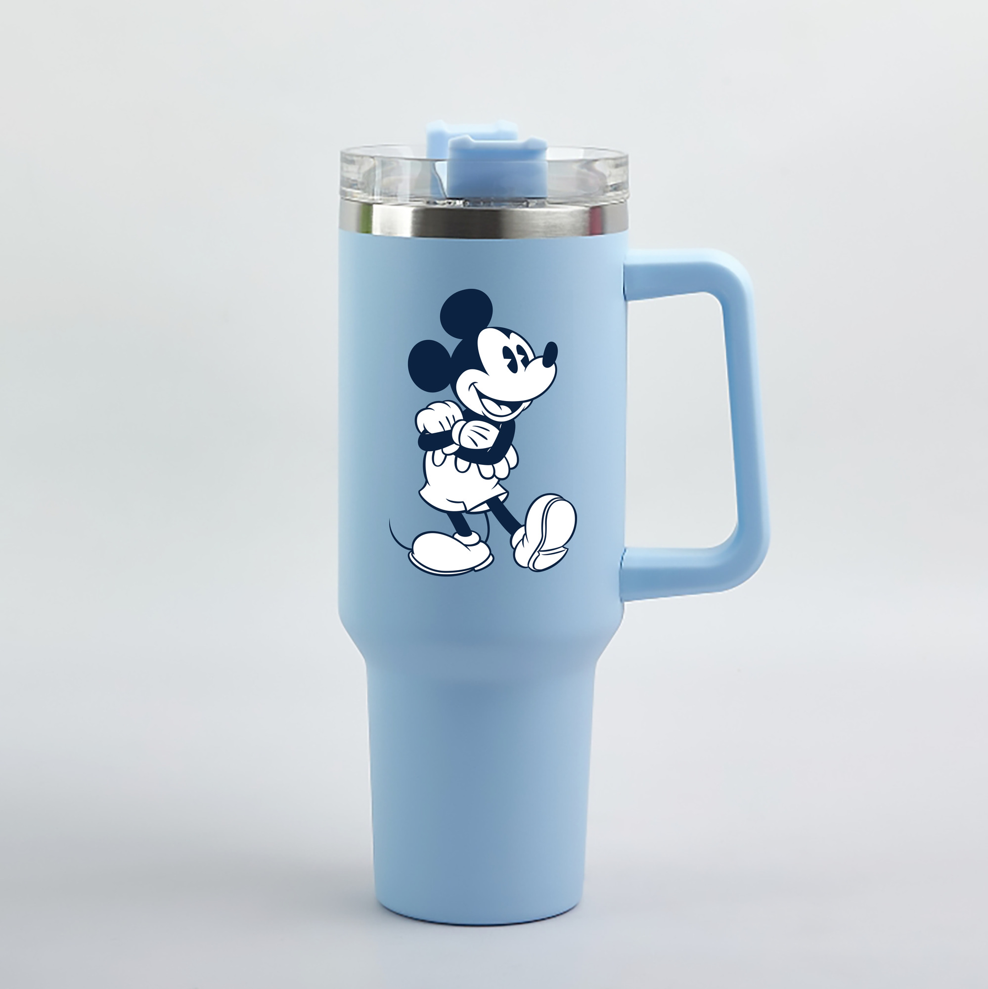 （画像用） ミッキーマウス Mickey Mouse 1200mL車用タンブラー（カラープリント）
