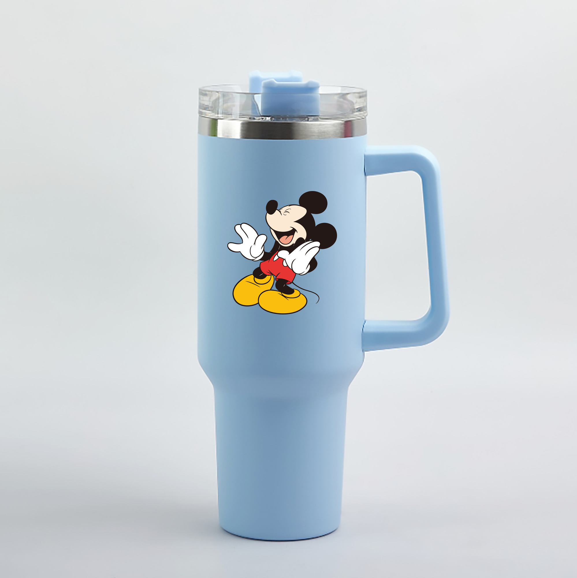 （画像用） ミッキーマウス Mickey Mouse 1200mL車用タンブラー（カラープリント）