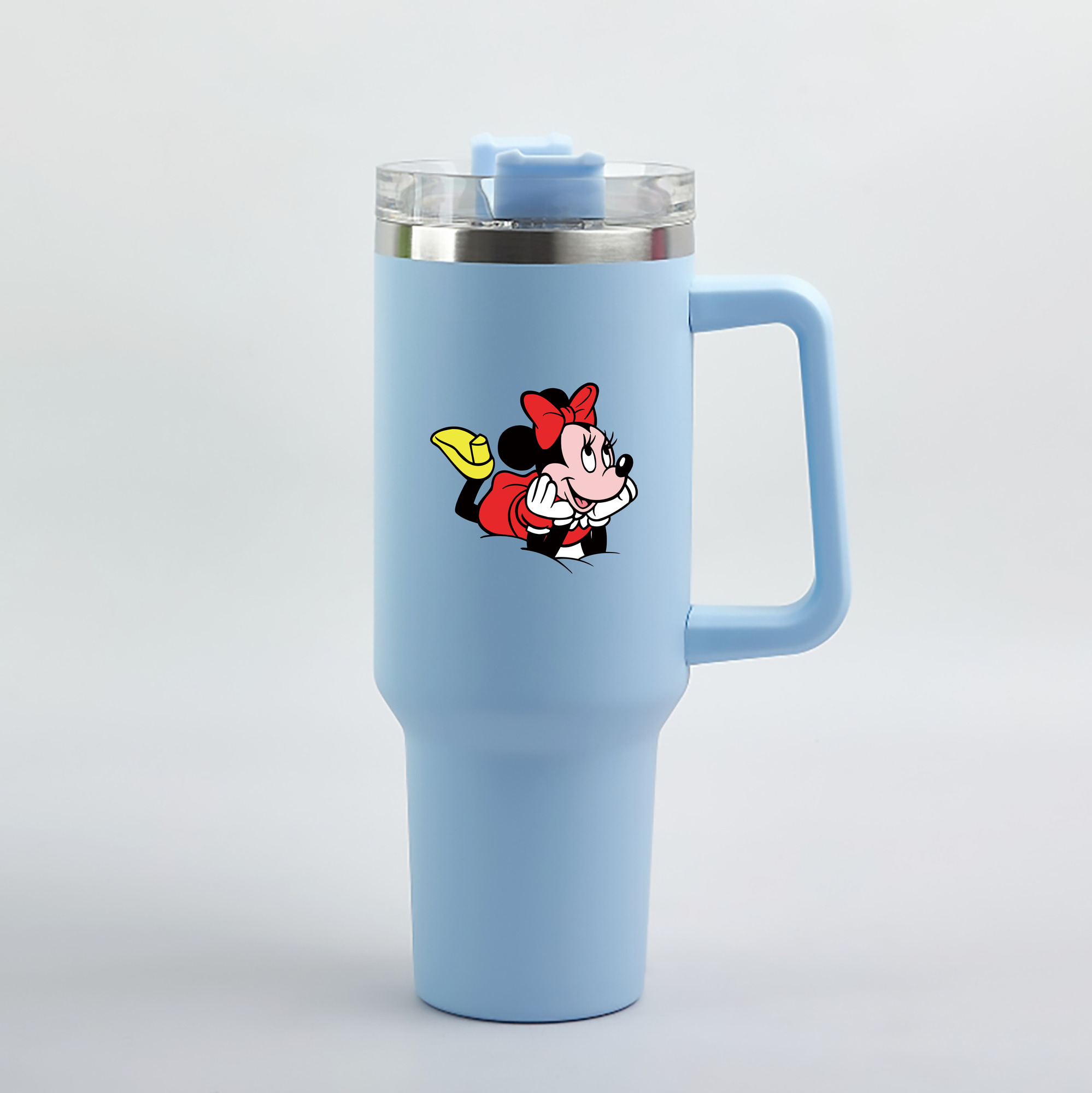 （画像用） ミッキーマウス Mickey Mouse 1200mL車用タンブラー（カラープリント）