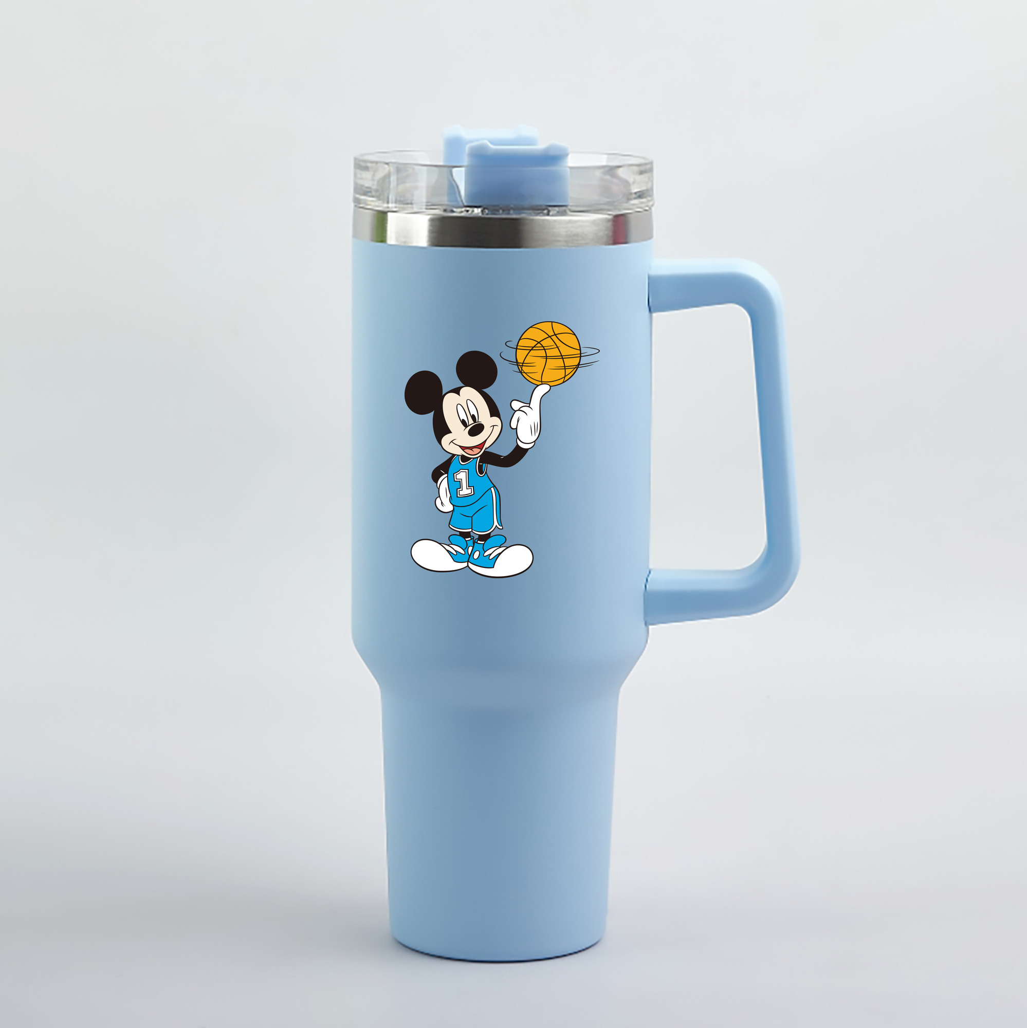 （画像用） ミッキーマウス Mickey Mouse 1200mL車用タンブラー（カラープリント）