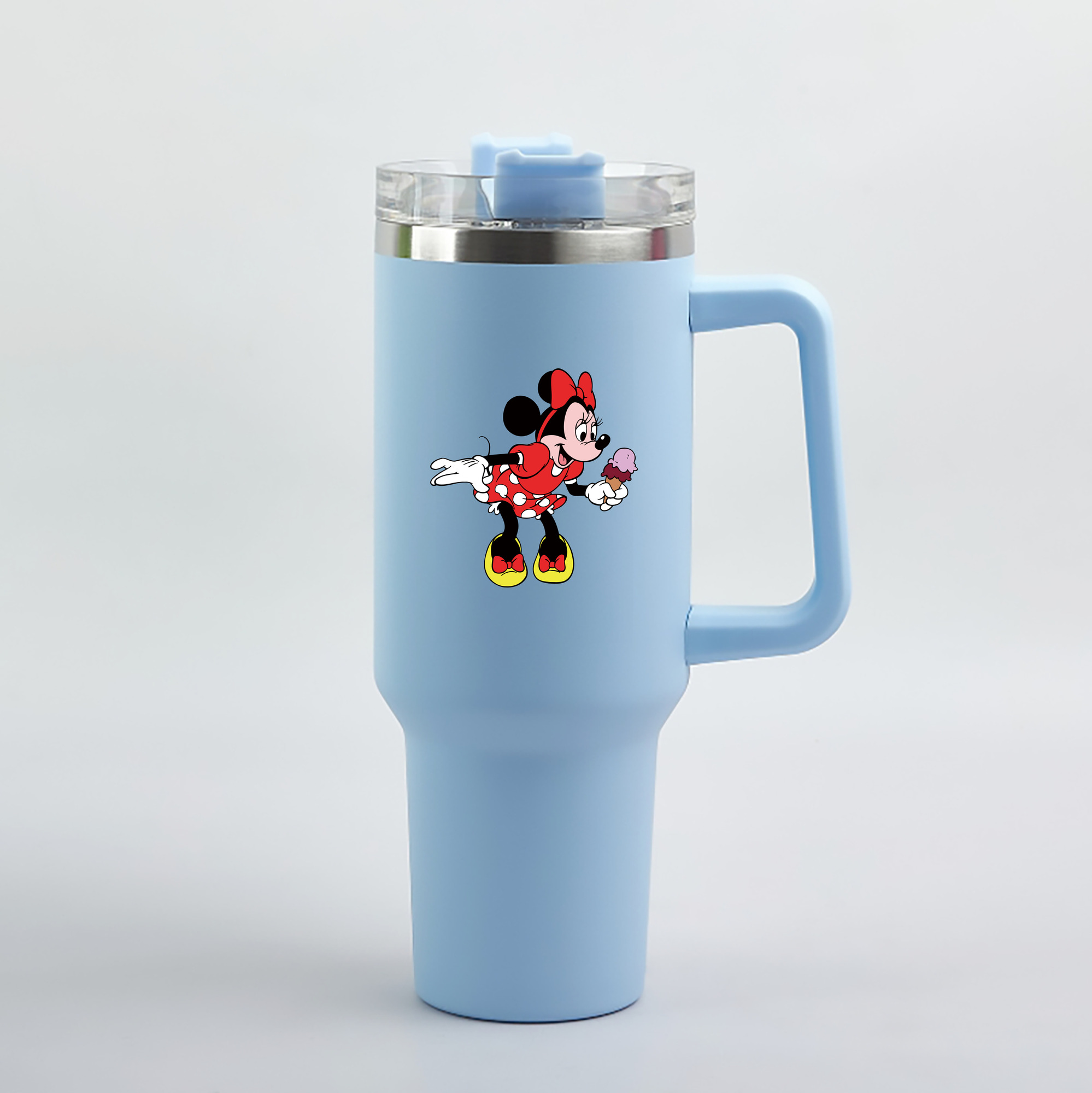 （画像用） ミッキーマウス Mickey Mouse 1200mL車用タンブラー（カラープリント）