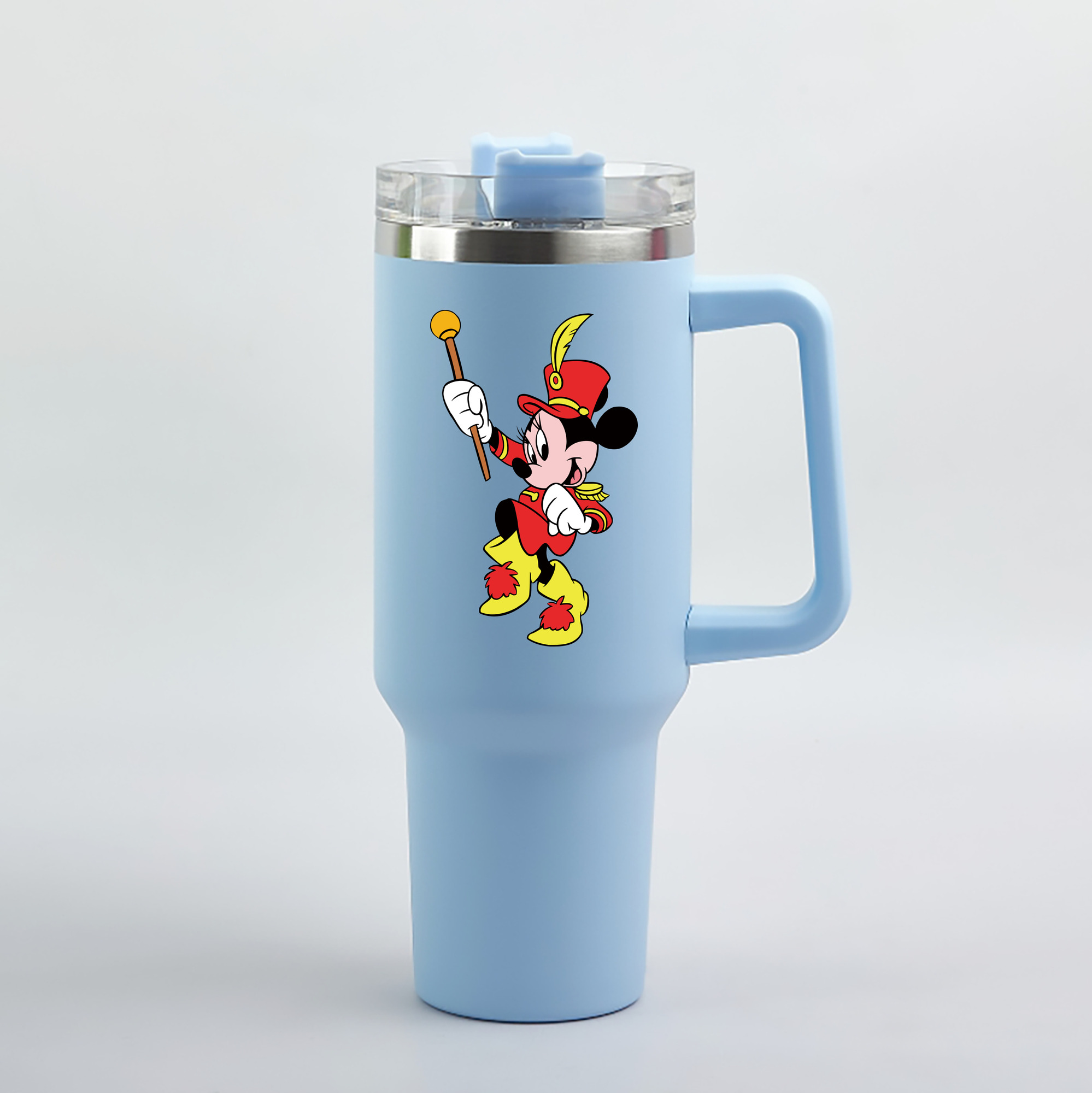 （画像用） ミッキーマウス Mickey Mouse 1200mL車用タンブラー（カラープリント）