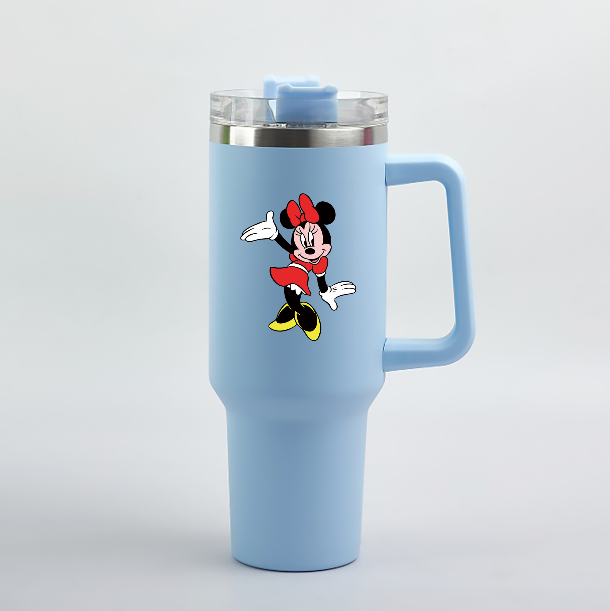 （画像用） ミッキーマウス Mickey Mouse 1200mL車用タンブラー（カラープリント）