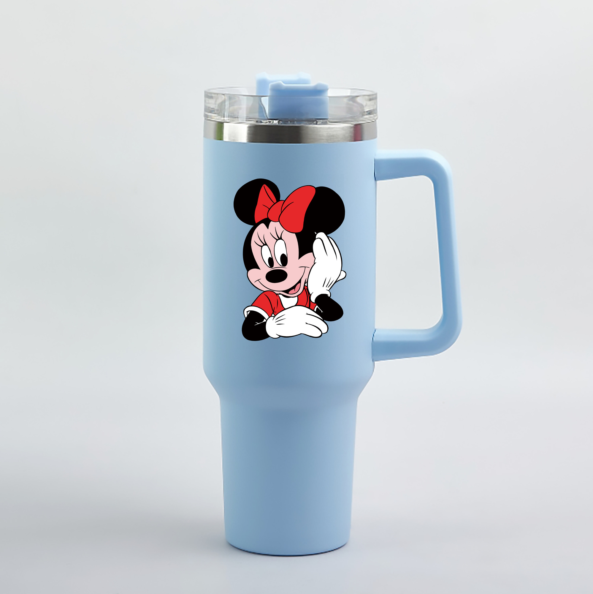 （画像用） ミッキーマウス Mickey Mouse 1200mL車用タンブラー（カラープリント）
