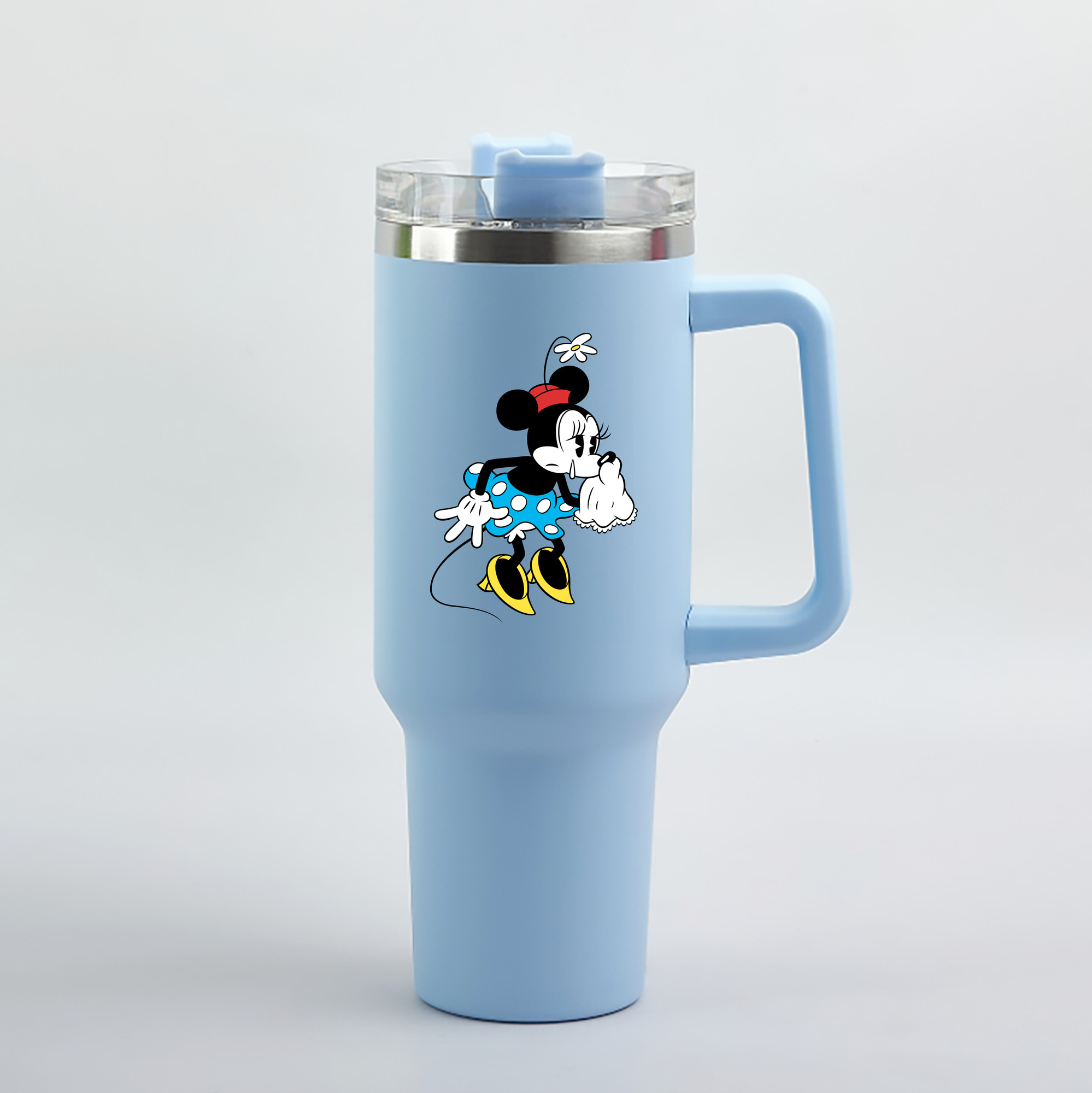 （画像用） ミッキーマウス Mickey Mouse 1200mL車用タンブラー（カラープリント）