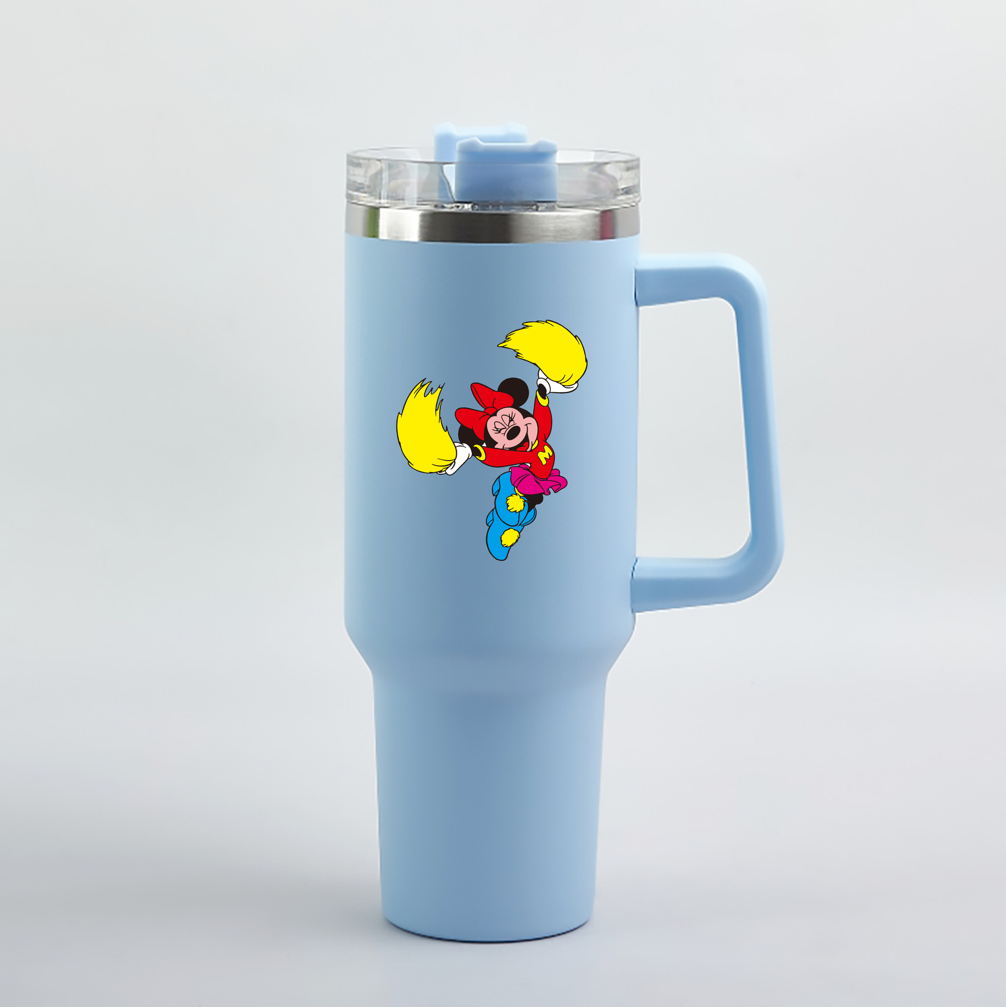 （画像用） ミッキーマウス Mickey Mouse 1200mL車用タンブラー（カラープリント）