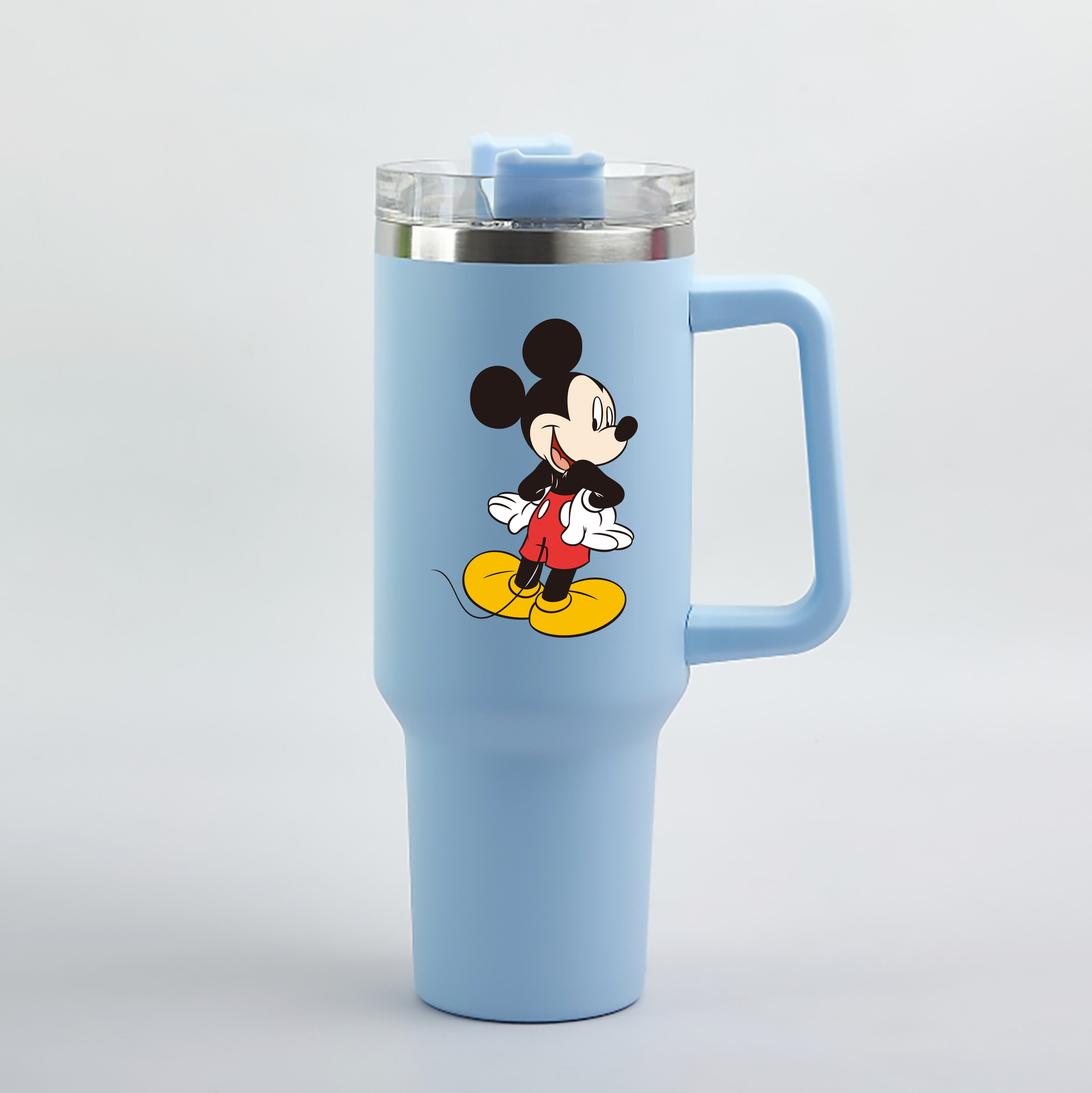 （画像用） ミッキーマウス Mickey Mouse 1200mL車用タンブラー（カラープリント）