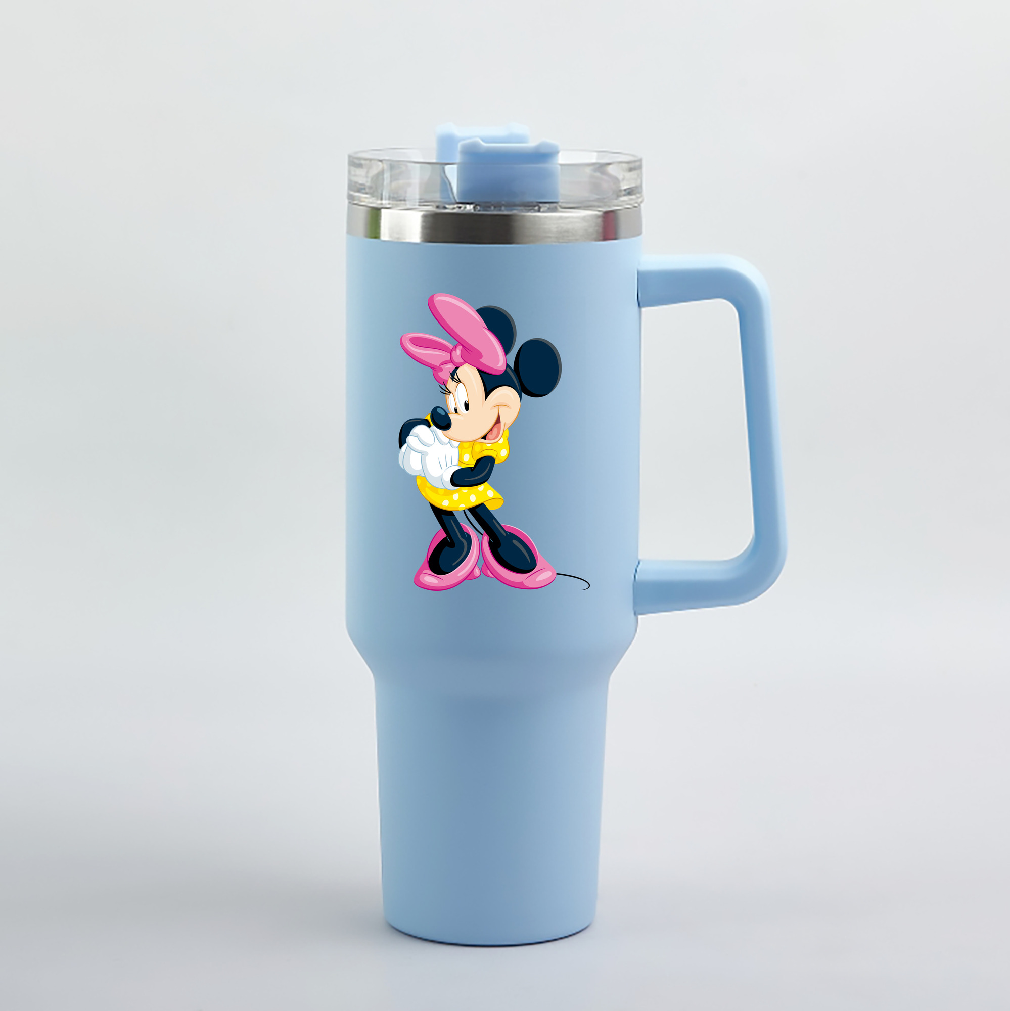 （画像用） ミッキーマウス Mickey Mouse 1200mL車用タンブラー（カラープリント）