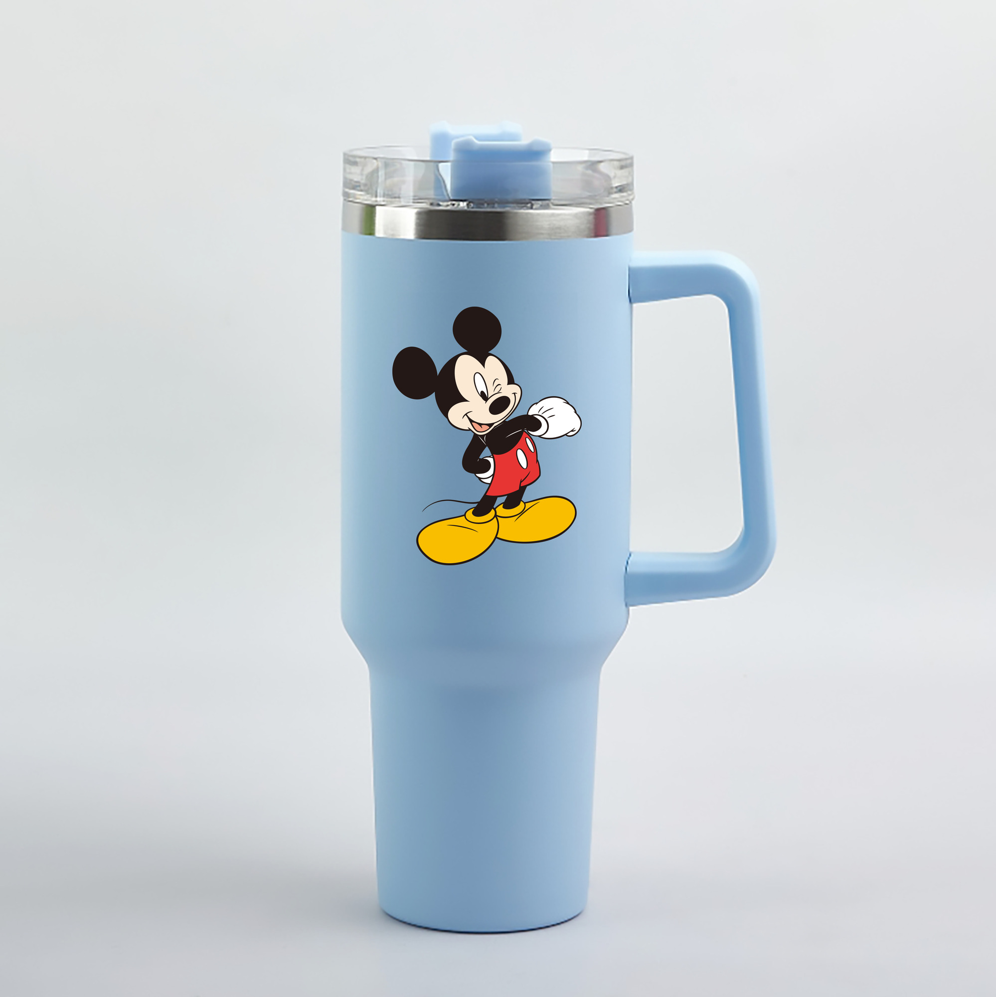 （画像用） ミッキーマウス Mickey Mouse 1200mL車用タンブラー（カラープリント）