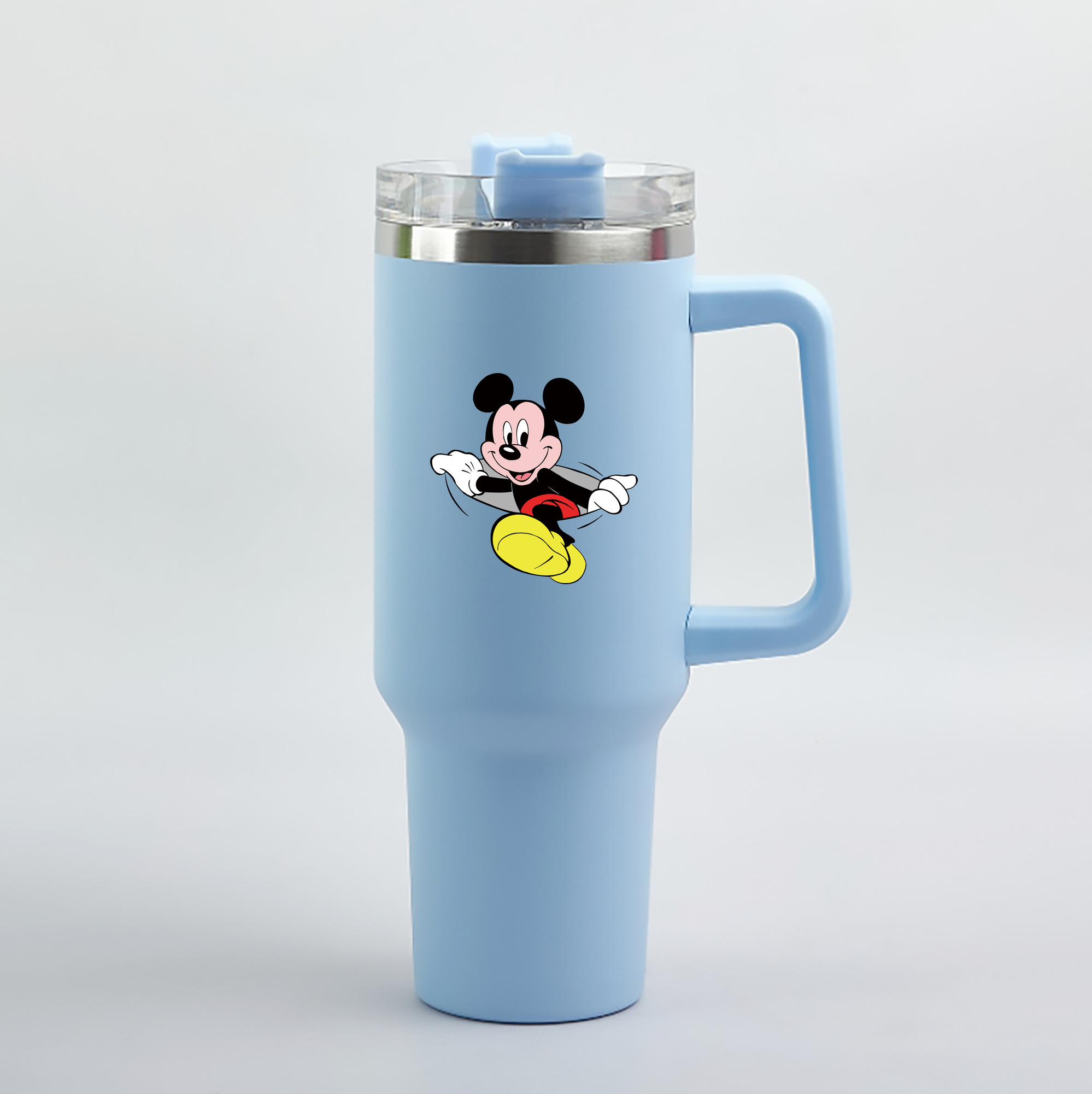 （画像用） ミッキーマウス Mickey Mouse 1200mL車用タンブラー（カラープリント）