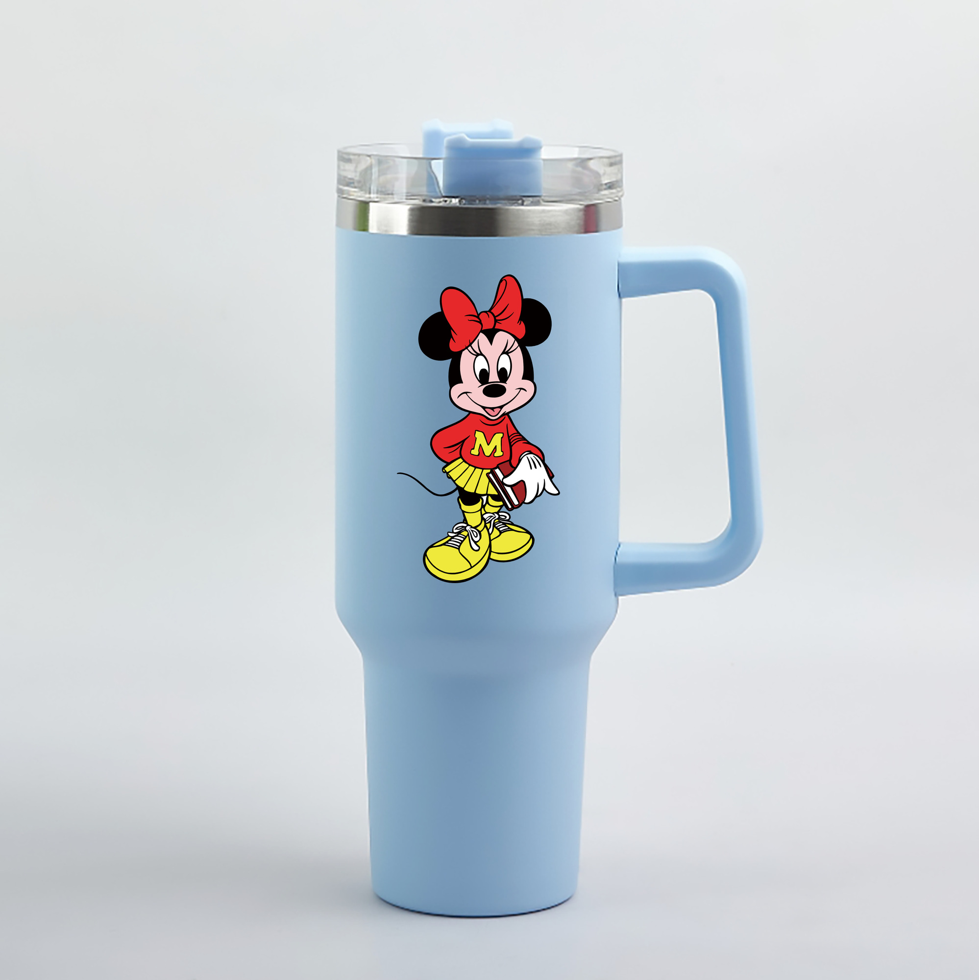 （画像用） ミッキーマウス Mickey Mouse 1200mL車用タンブラー（カラープリント）