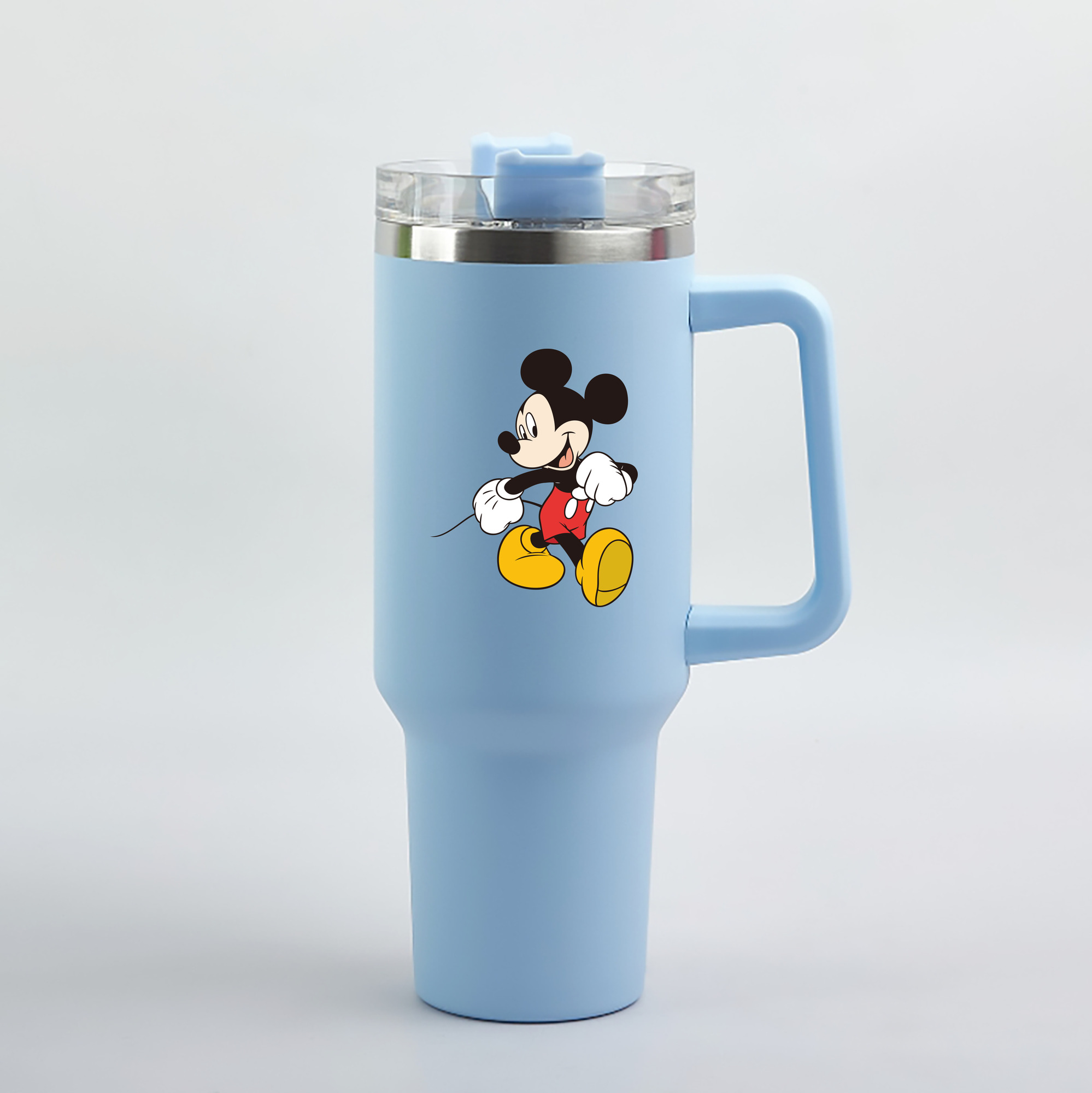 （画像用） ミッキーマウス Mickey Mouse 1200mL車用タンブラー（カラープリント）