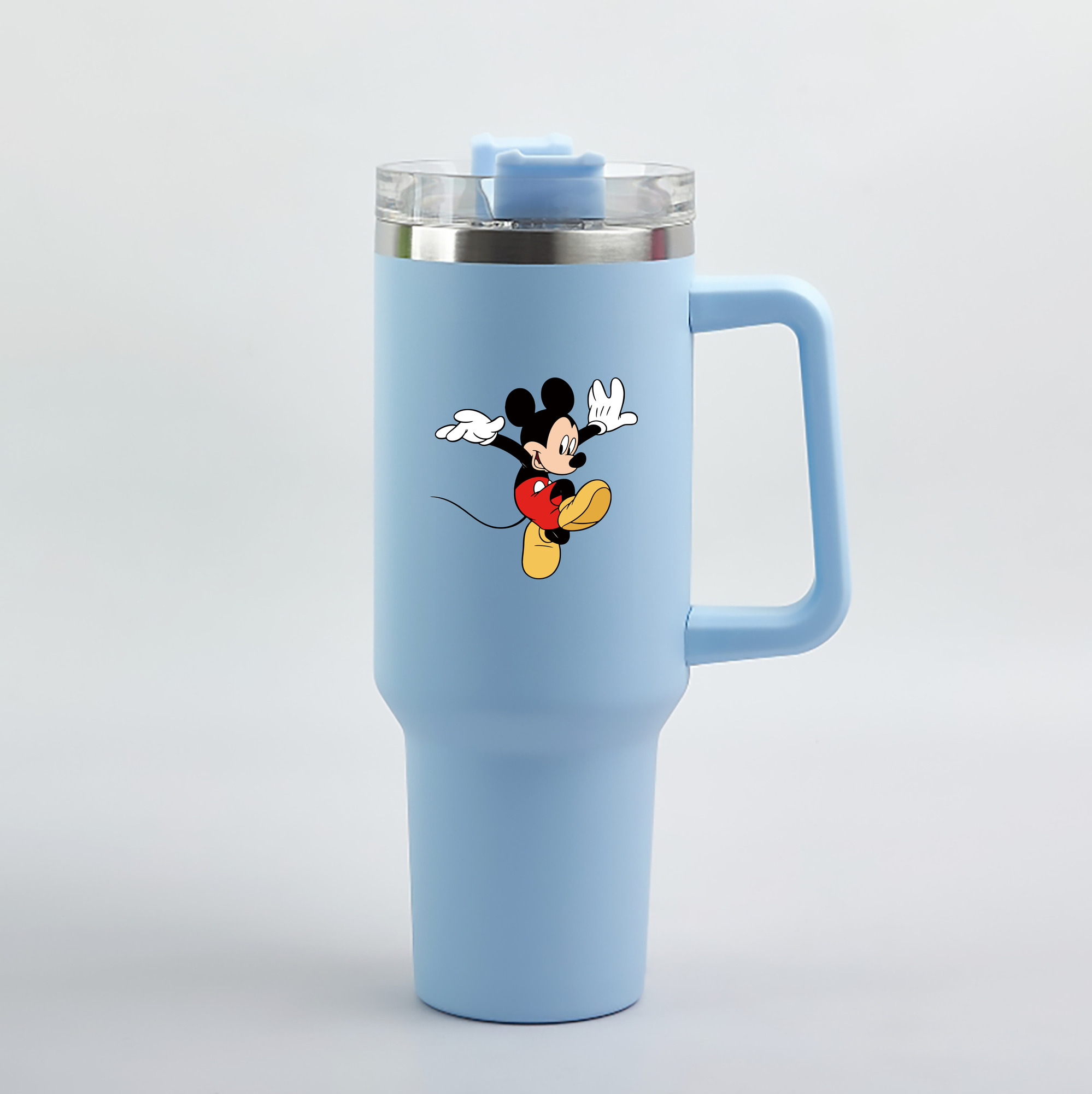 （画像用） ミッキーマウス Mickey Mouse 1200mL車用タンブラー（カラープリント）