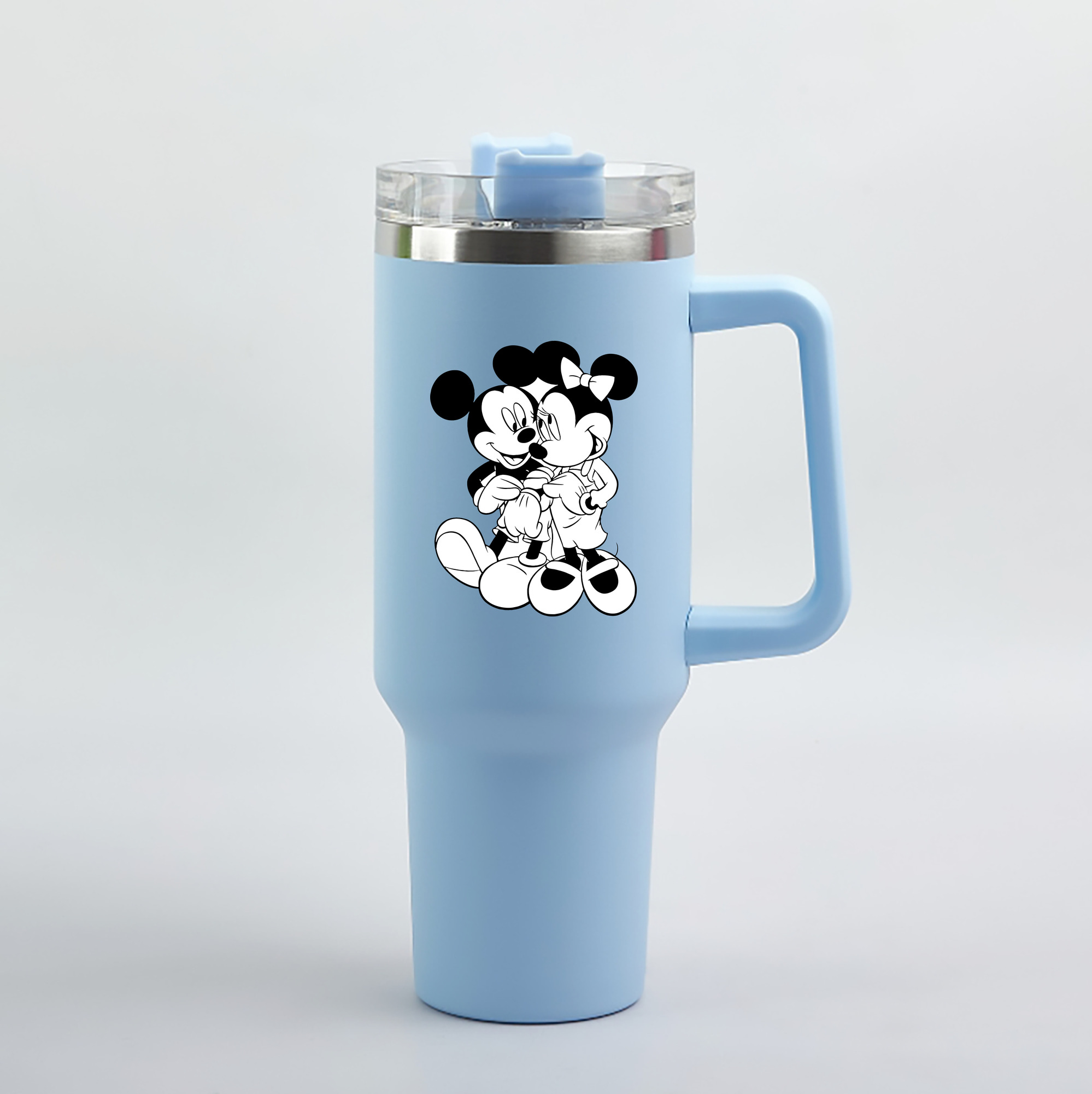 （画像用） ミッキーマウス Mickey Mouse 1200mL車用タンブラー（カラープリント）