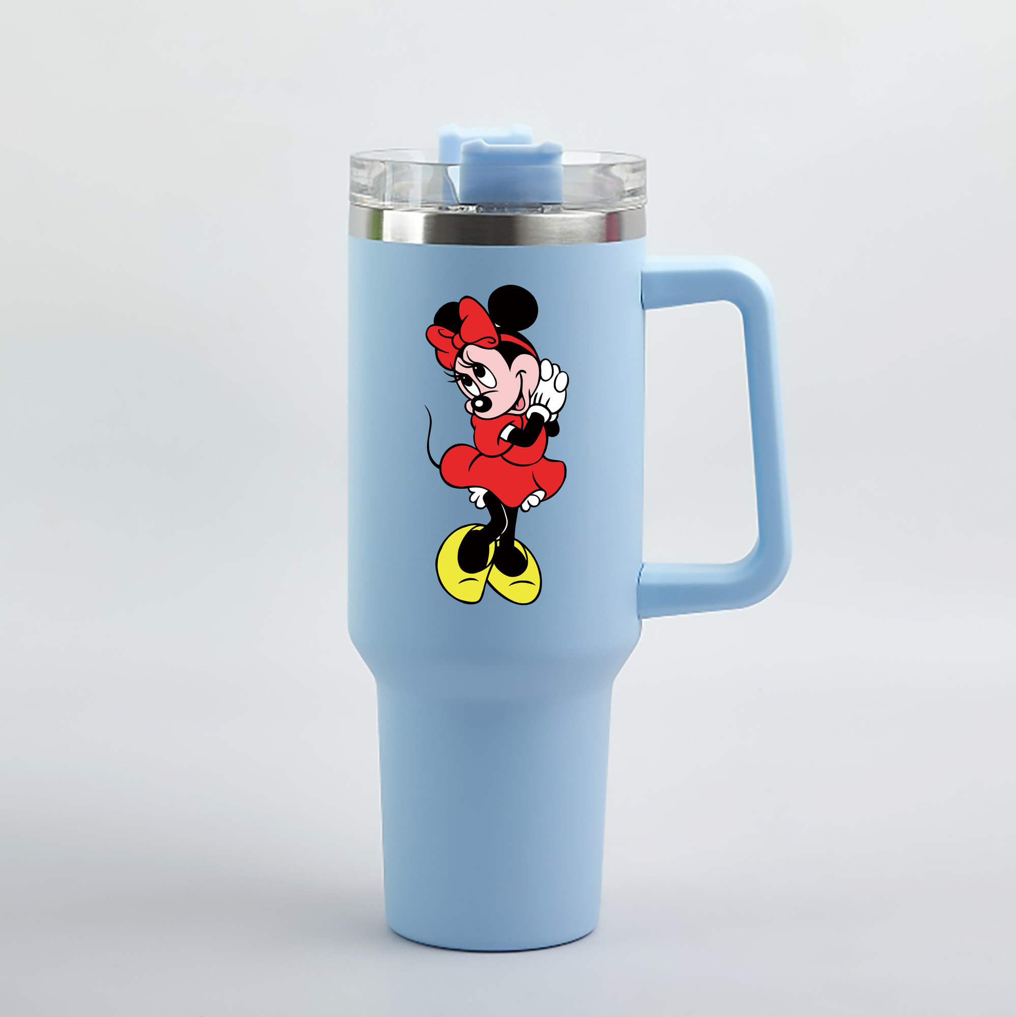 （画像用） ミッキーマウス Mickey Mouse 1200mL車用タンブラー（カラープリント）