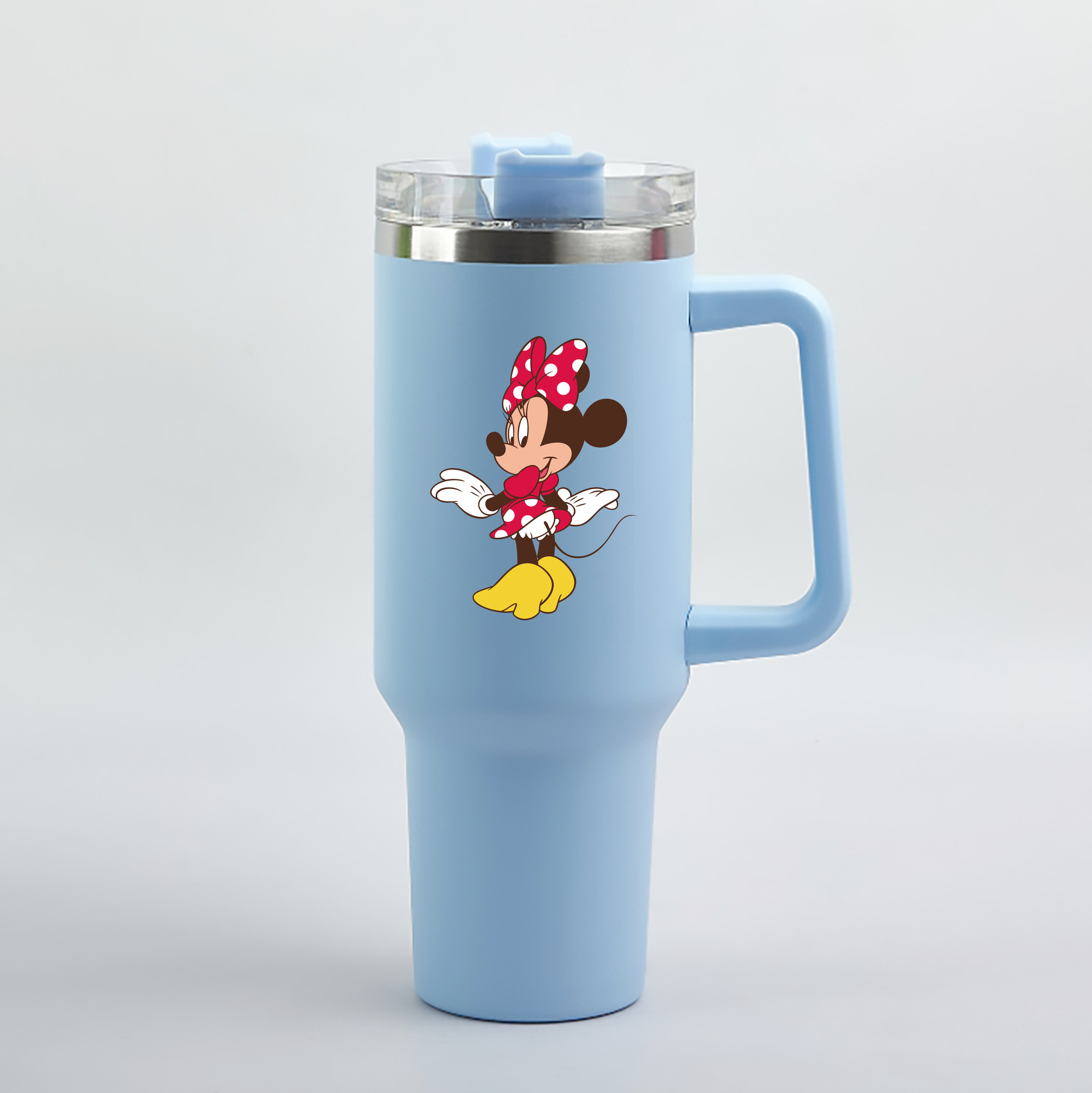 （画像用） ミッキーマウス Mickey Mouse 1200mL車用タンブラー（カラープリント）