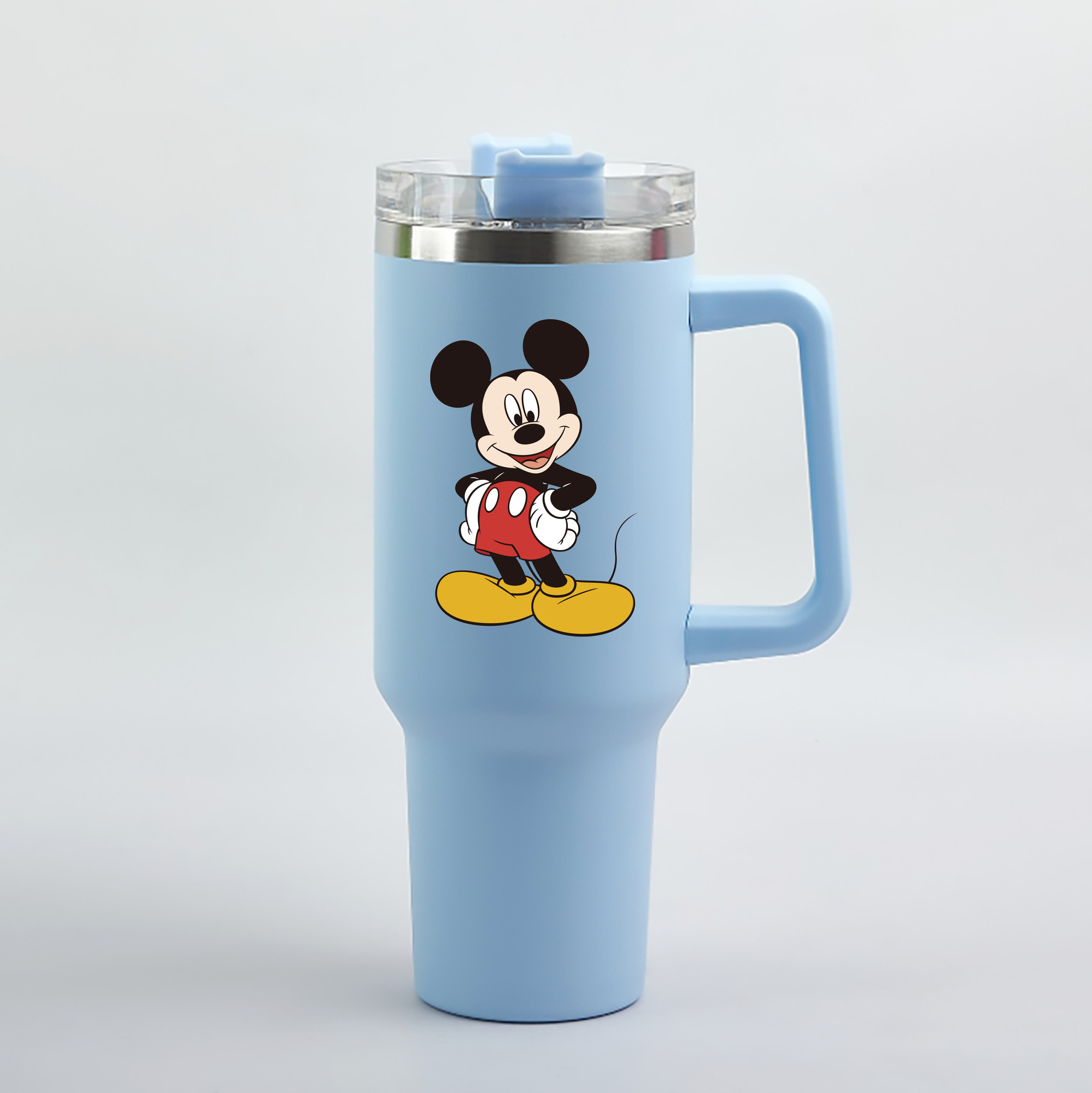 （画像用） ミッキーマウス Mickey Mouse 1200mL車用タンブラー（カラープリント）