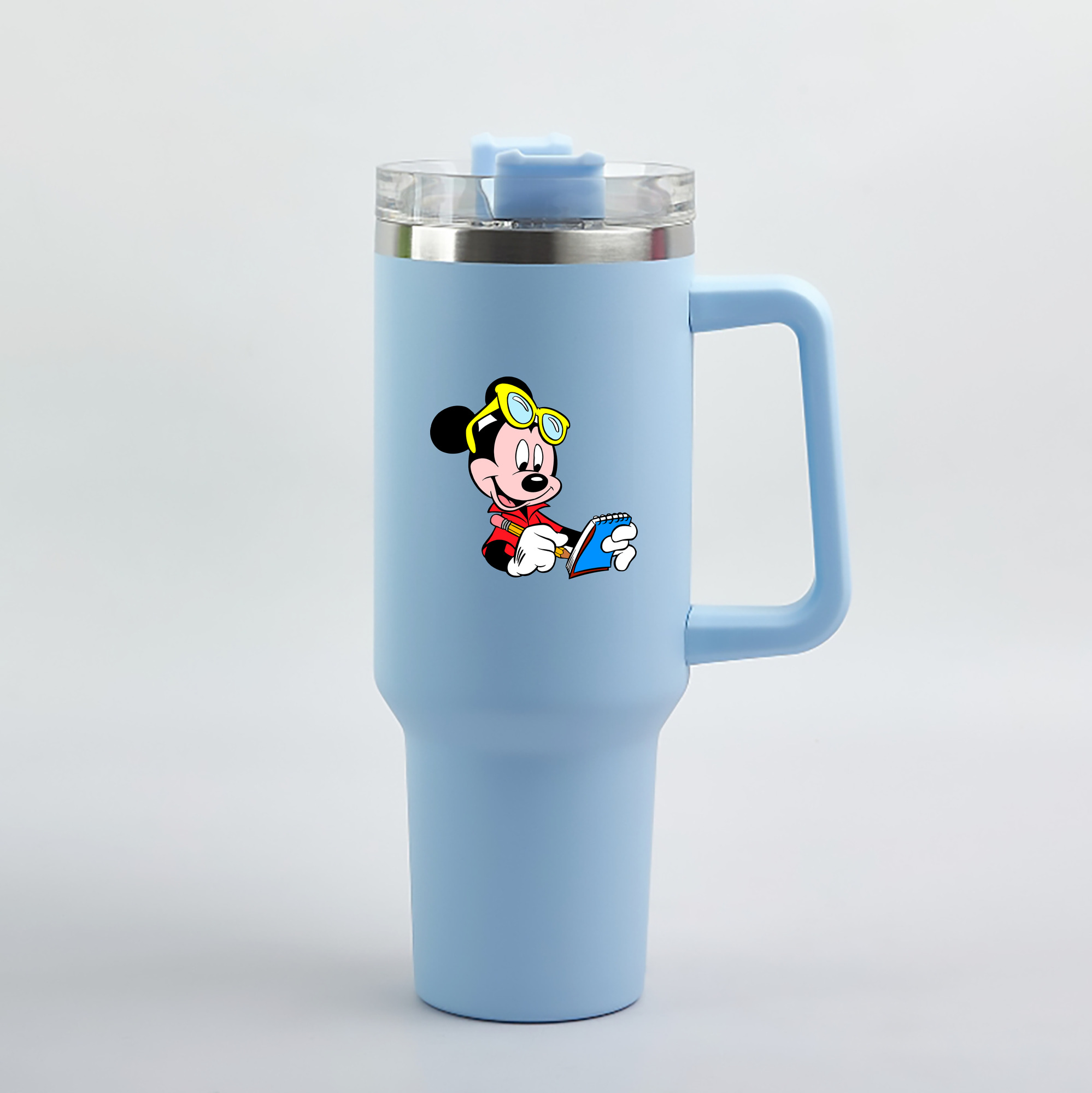 （画像用） ミッキーマウス Mickey Mouse 1200mL車用タンブラー（カラープリント）