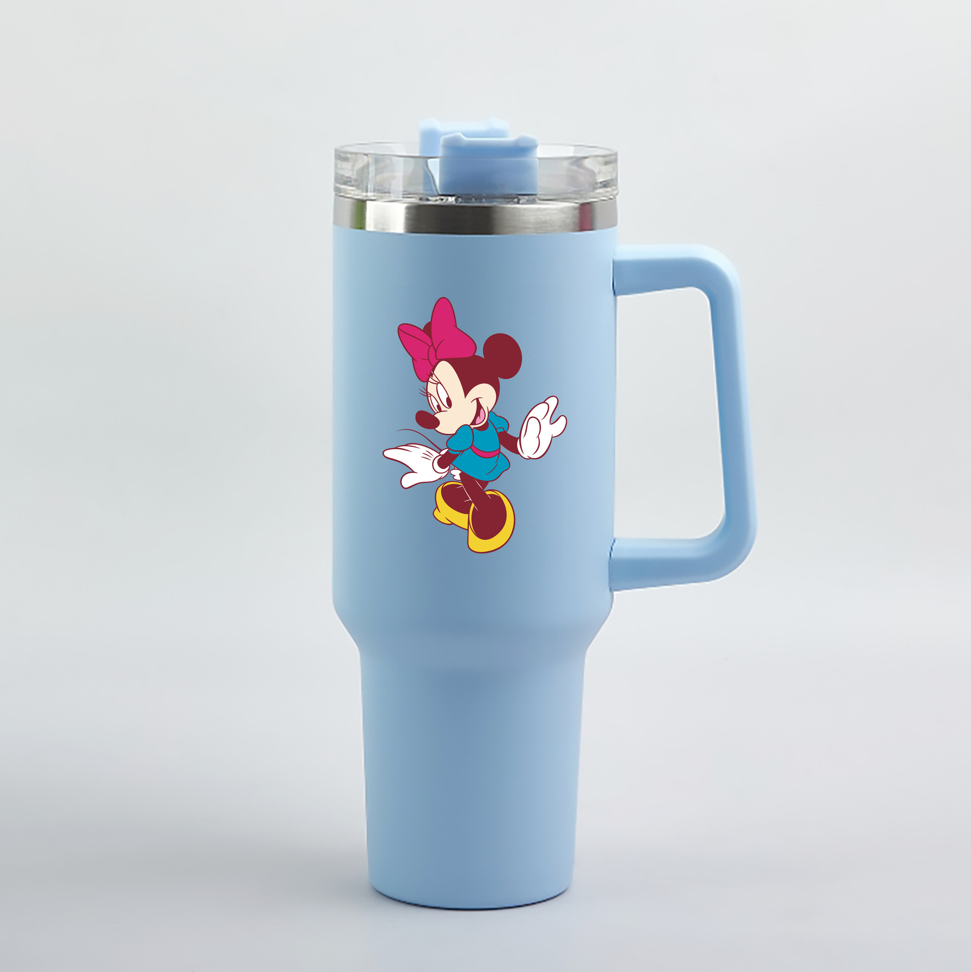 （画像用） ミッキーマウス Mickey Mouse 1200mL車用タンブラー（カラープリント）