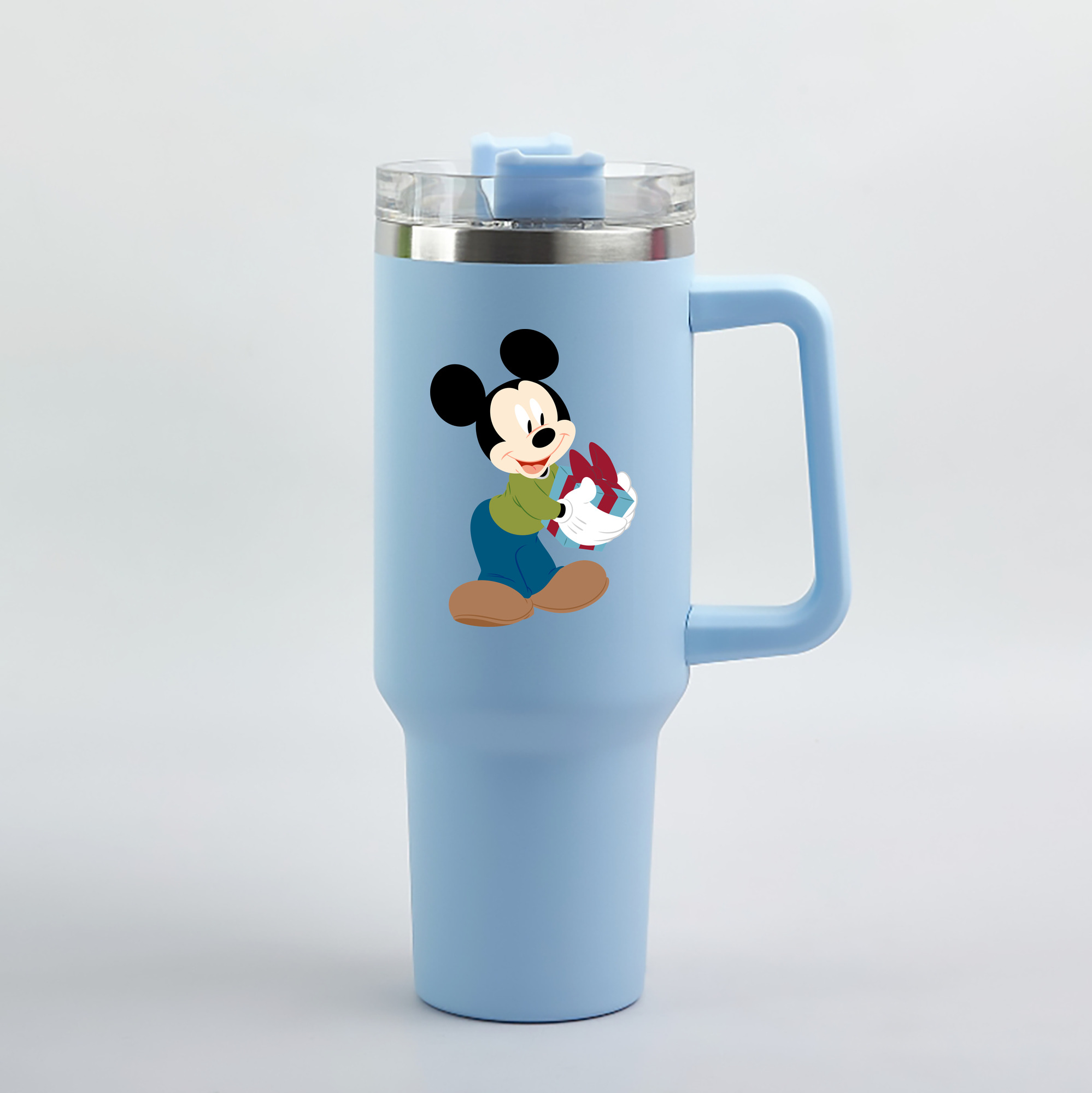 （画像用） ミッキーマウス Mickey Mouse 1200mL車用タンブラー（カラープリント）