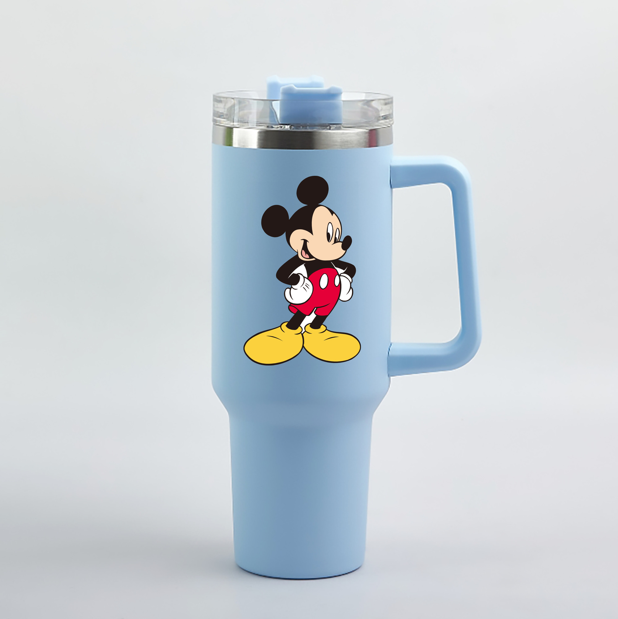 （画像用） ミッキーマウス Mickey Mouse 1200mL車用タンブラー（カラープリント）