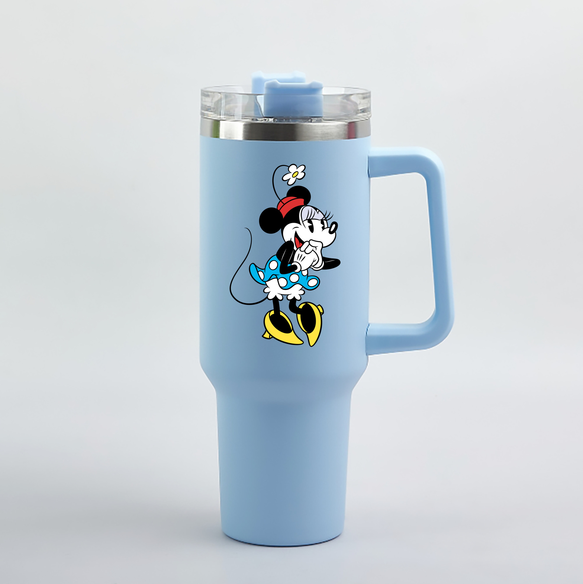 （画像用） ミッキーマウス Mickey Mouse 1200mL車用タンブラー（カラープリント）
