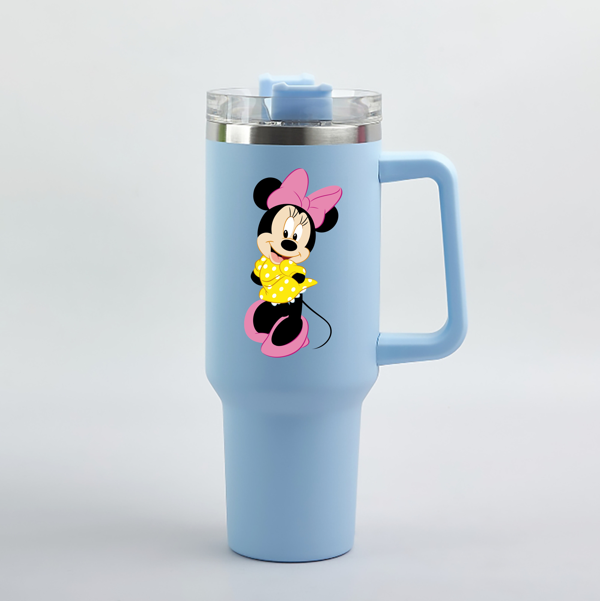 （画像用） ミッキーマウス Mickey Mouse 1200mL車用タンブラー（カラープリント）
