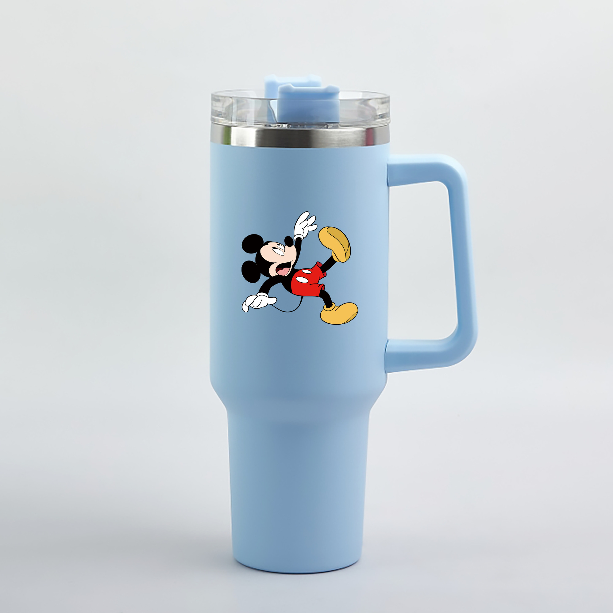（画像用） ミッキーマウス Mickey Mouse 1200mL車用タンブラー（カラープリント）