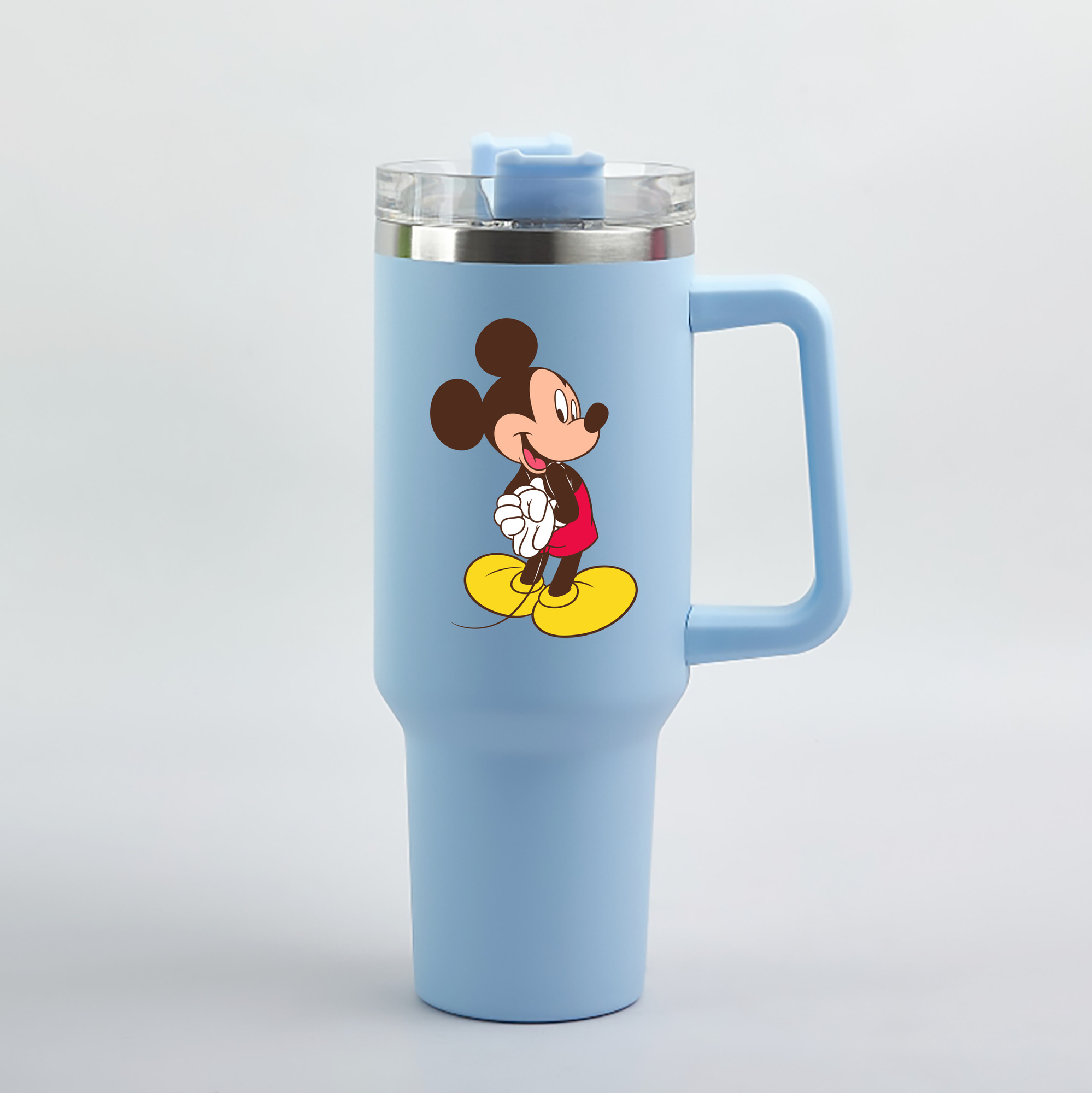 （画像用） ミッキーマウス Mickey Mouse 1200mL車用タンブラー（カラープリント）