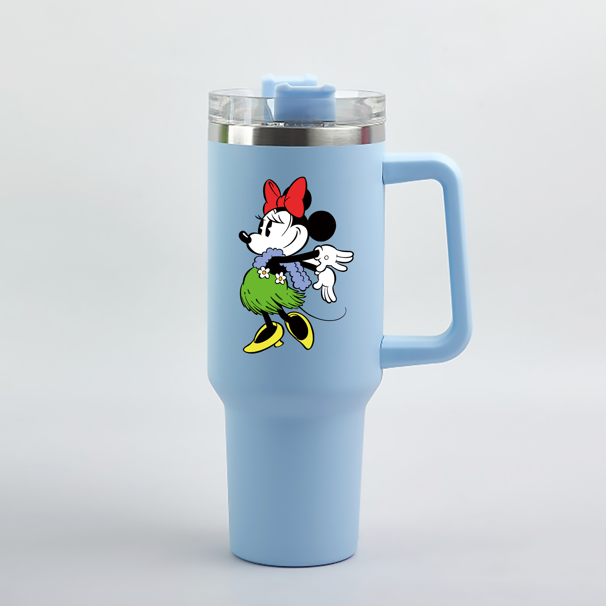 （画像用） ミッキーマウス Mickey Mouse 1200mL車用タンブラー（カラープリント）