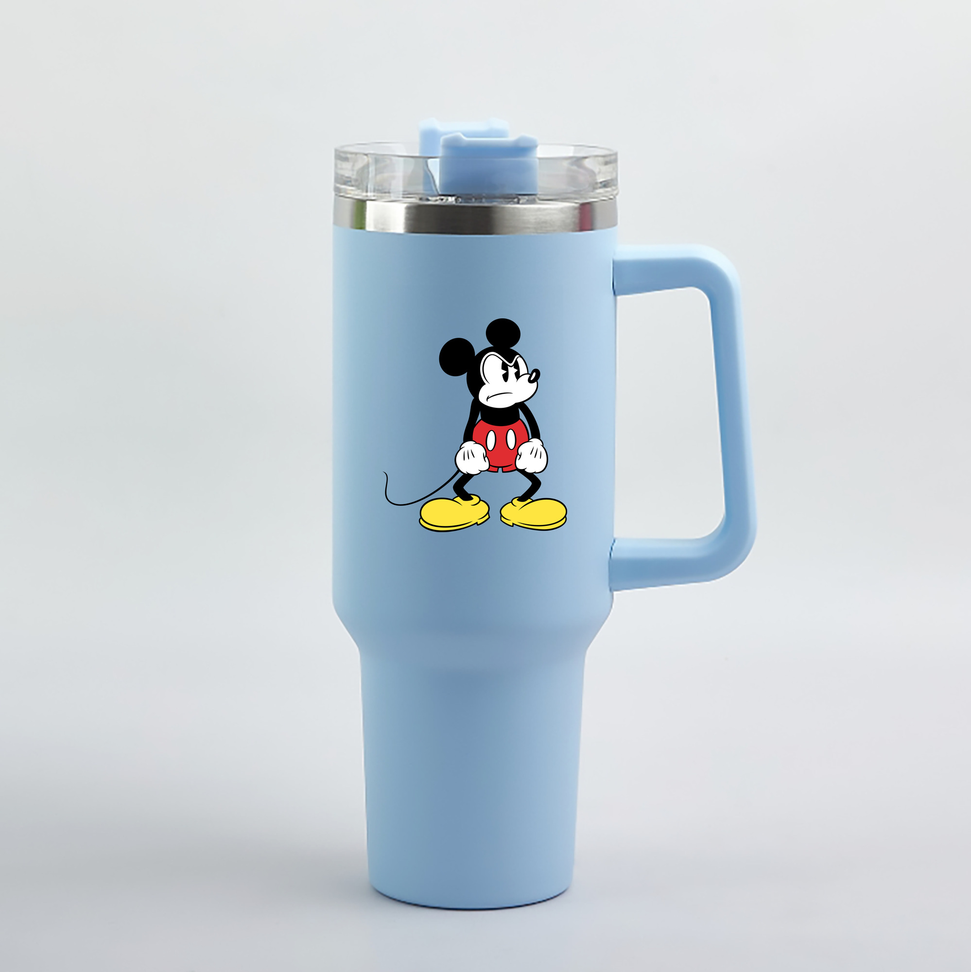 （画像用） ミッキーマウス Mickey Mouse 1200mL車用タンブラー（カラープリント）