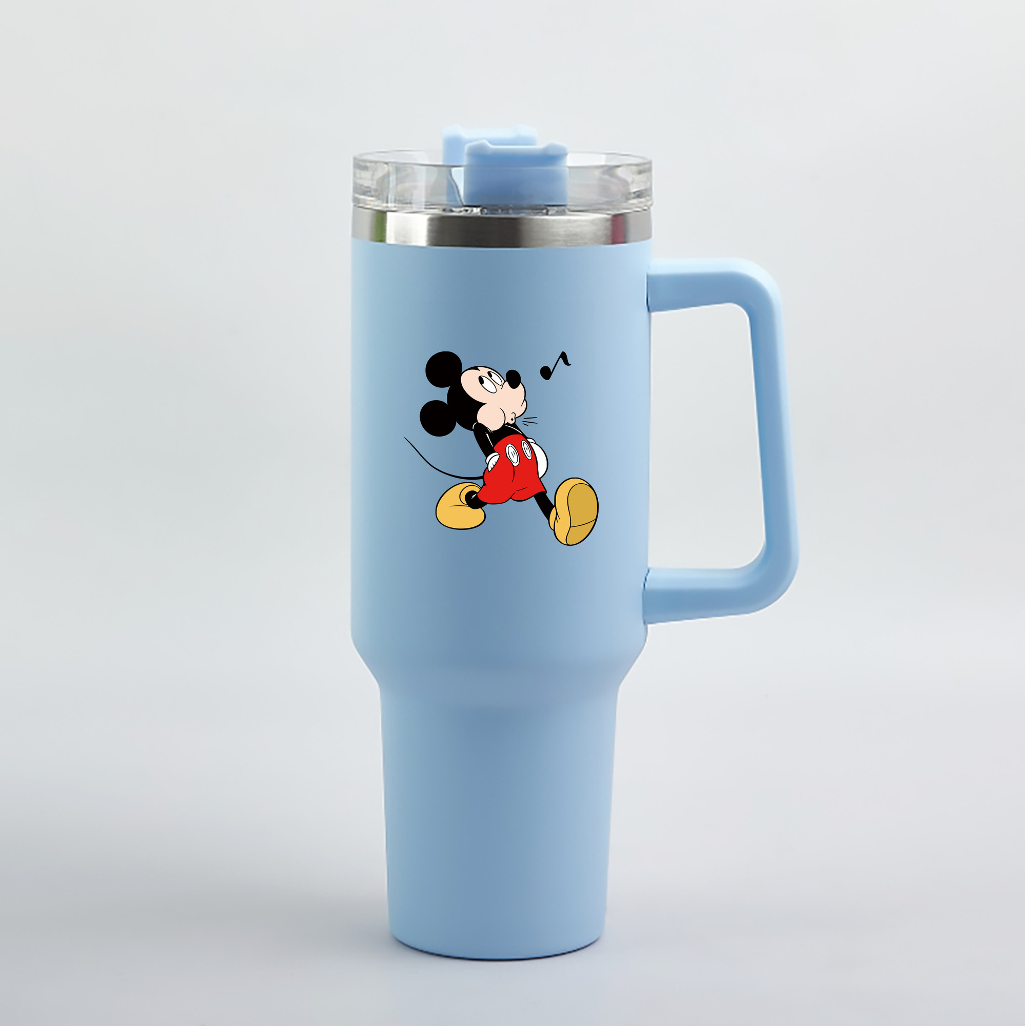 （画像用） ミッキーマウス Mickey Mouse 1200mL車用タンブラー（カラープリント）
