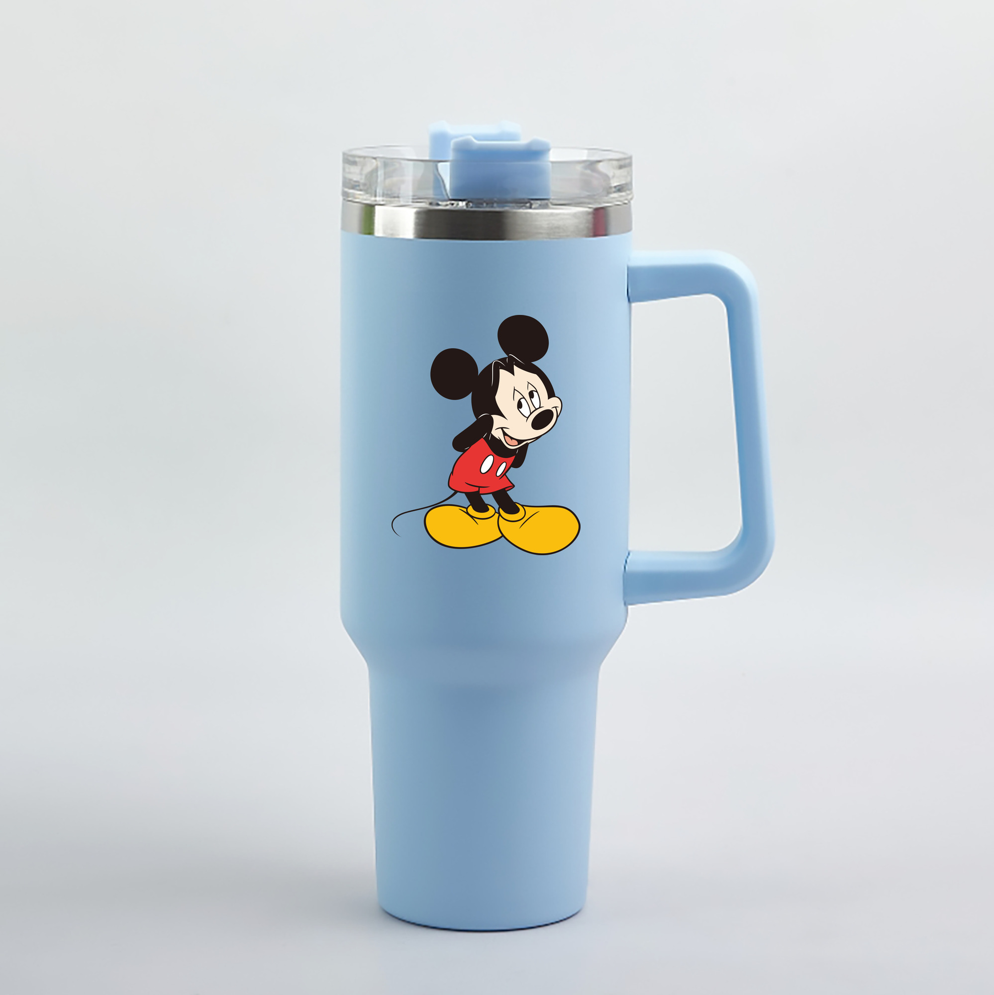 （画像用） ミッキーマウス Mickey Mouse 1200mL車用タンブラー（カラープリント）