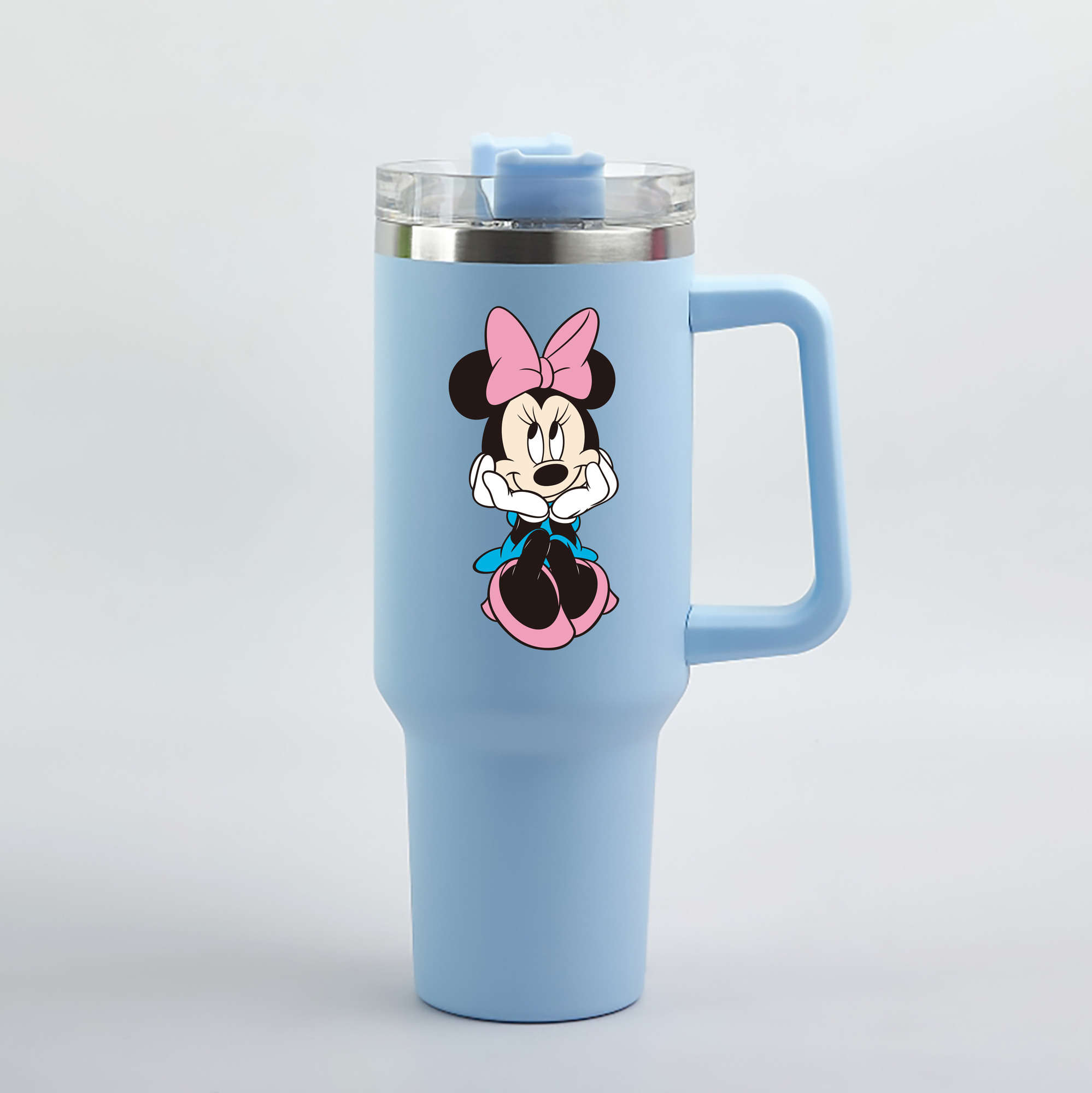 （画像用） ミッキーマウス Mickey Mouse 1200mL車用タンブラー（カラープリント）