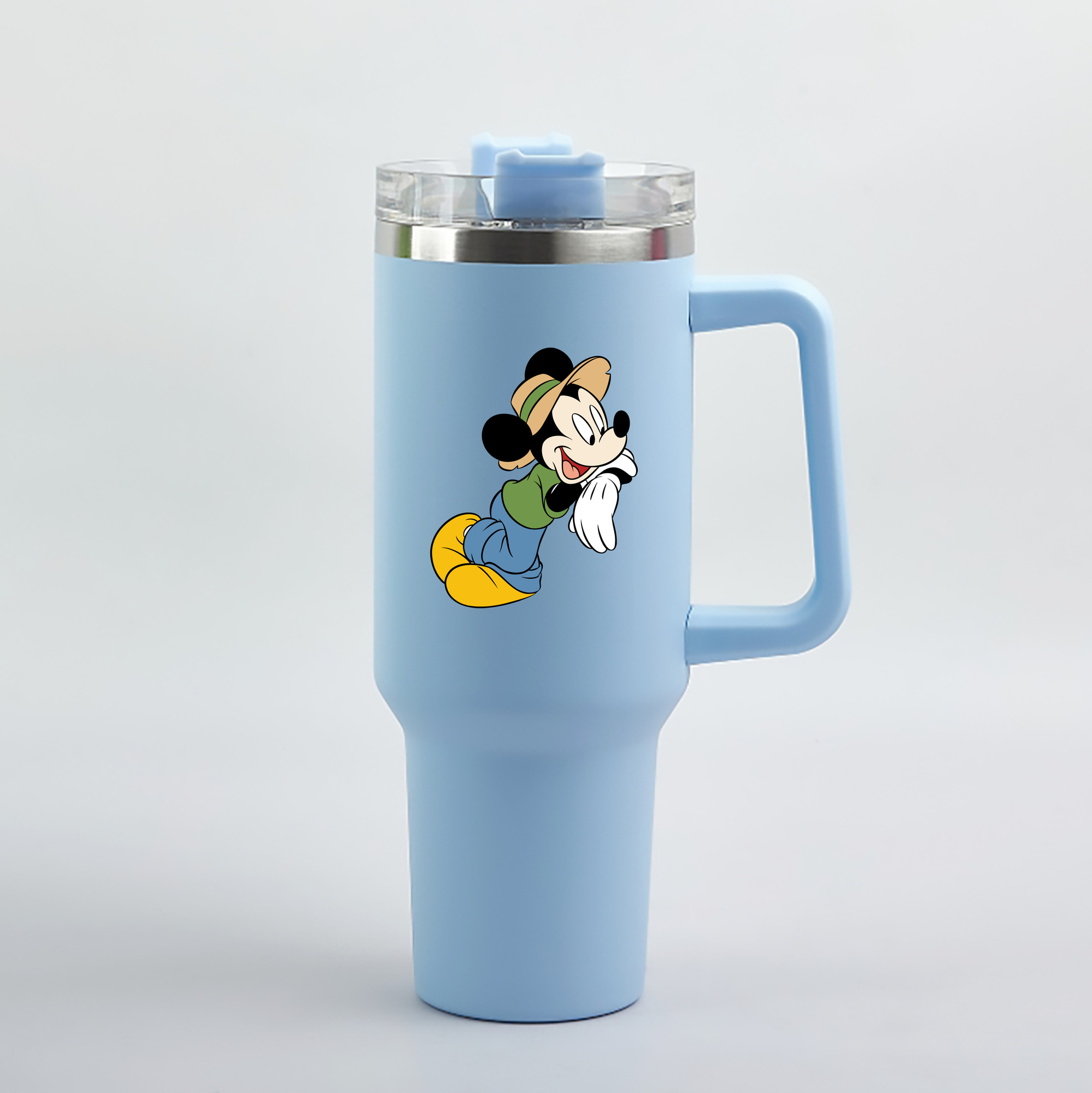 （画像用） ミッキーマウス Mickey Mouse 1200mL車用タンブラー（カラープリント）