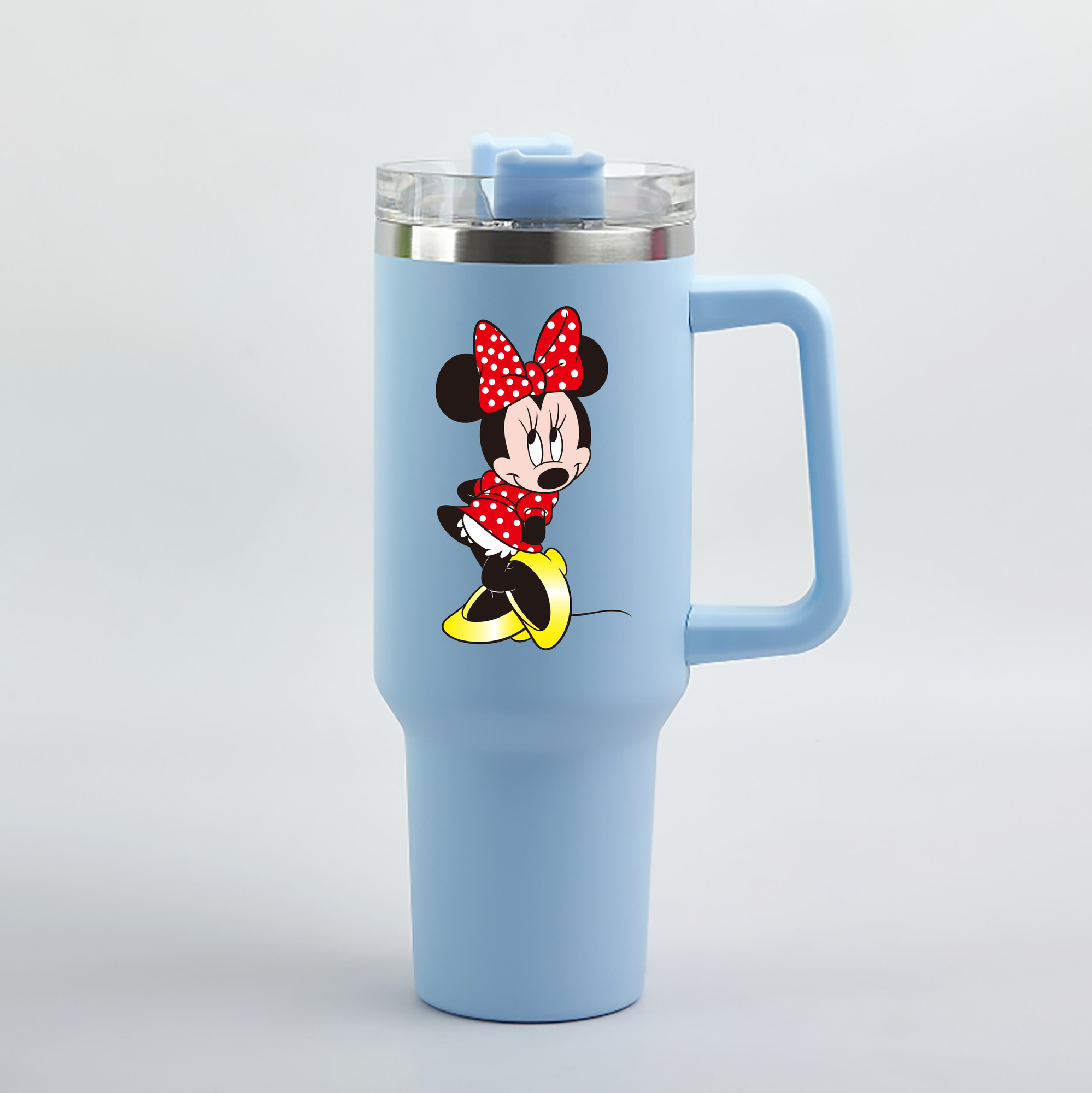 （画像用） ミッキーマウス Mickey Mouse 1200mL車用タンブラー（カラープリント）