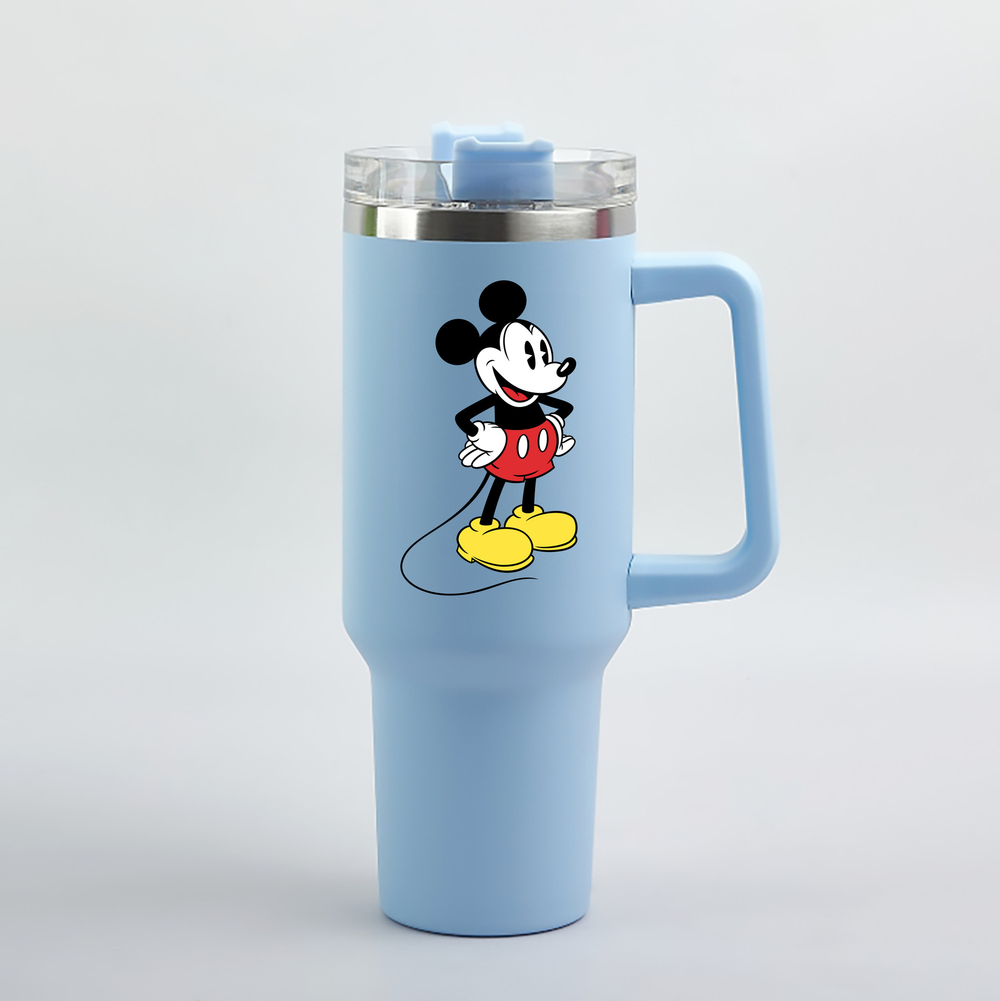 （画像用） ミッキーマウス Mickey Mouse 1200mL車用タンブラー（カラープリント）