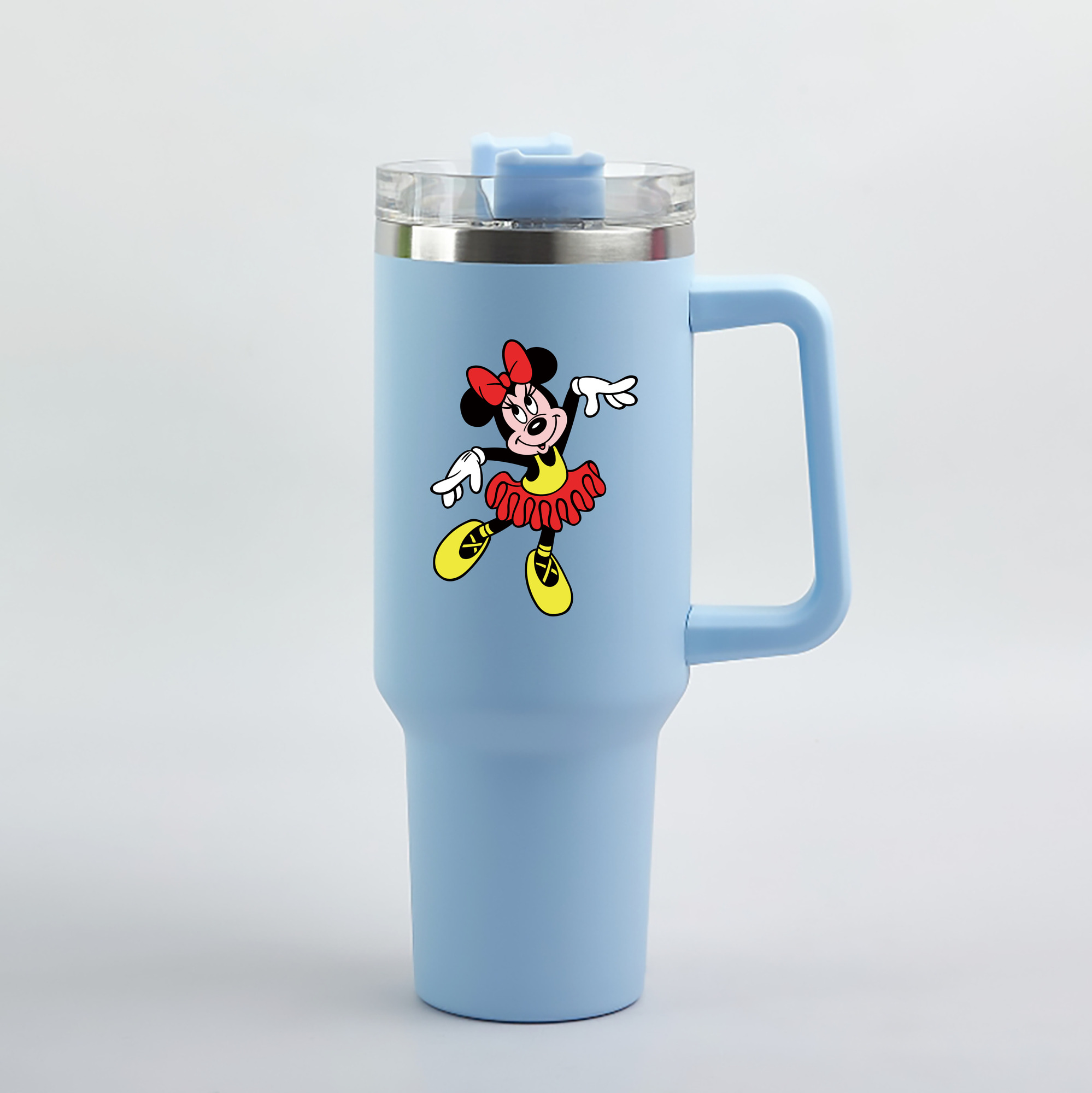 （画像用） ミッキーマウス Mickey Mouse 1200mL車用タンブラー（カラープリント）