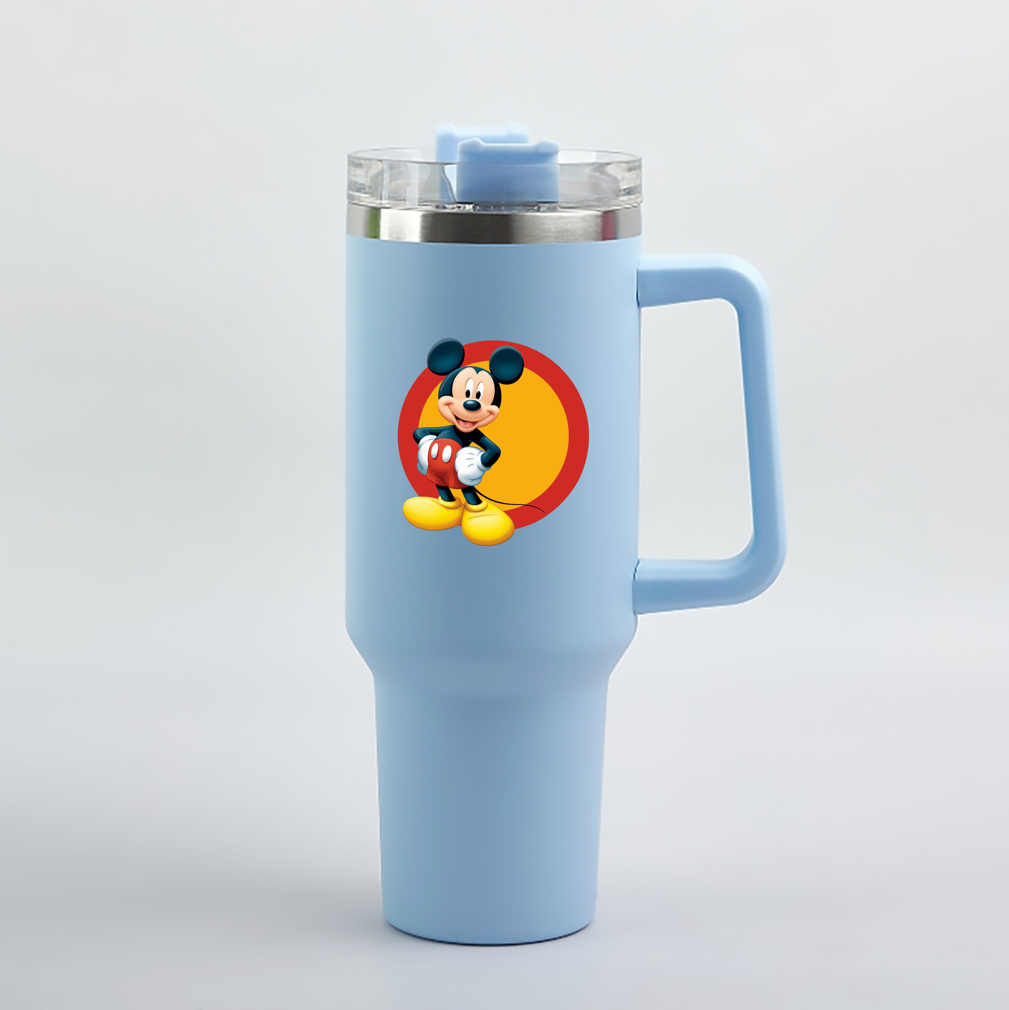 （画像用） ミッキーマウス Mickey Mouse 1200mL車用タンブラー（カラープリント）