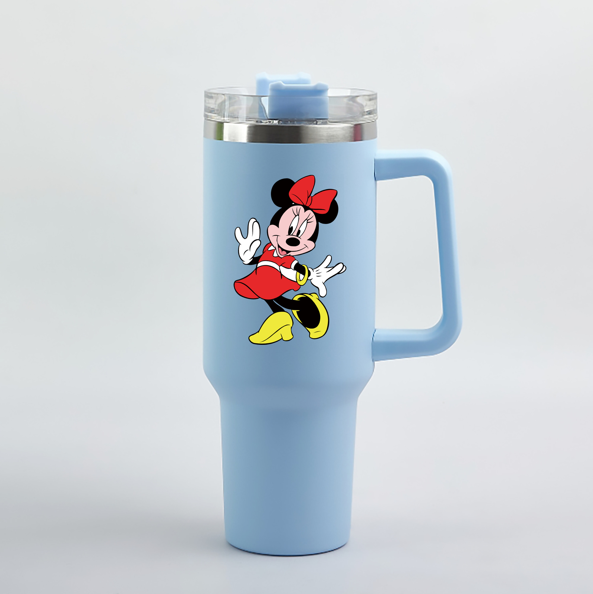 （画像用） ミッキーマウス Mickey Mouse 1200mL車用タンブラー（カラープリント）