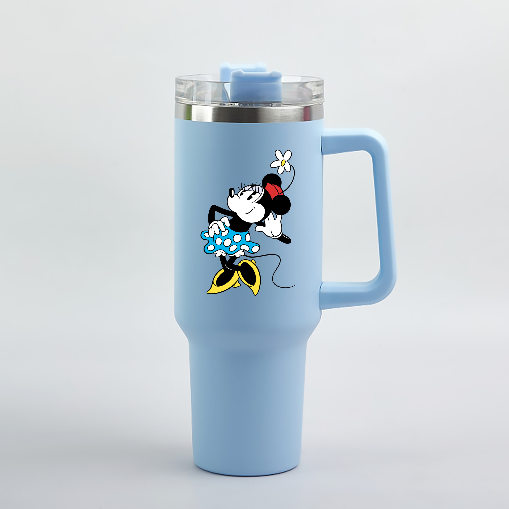 （画像用） ミッキーマウス Mickey Mouse 1200mL車用タンブラー（カラープリント）