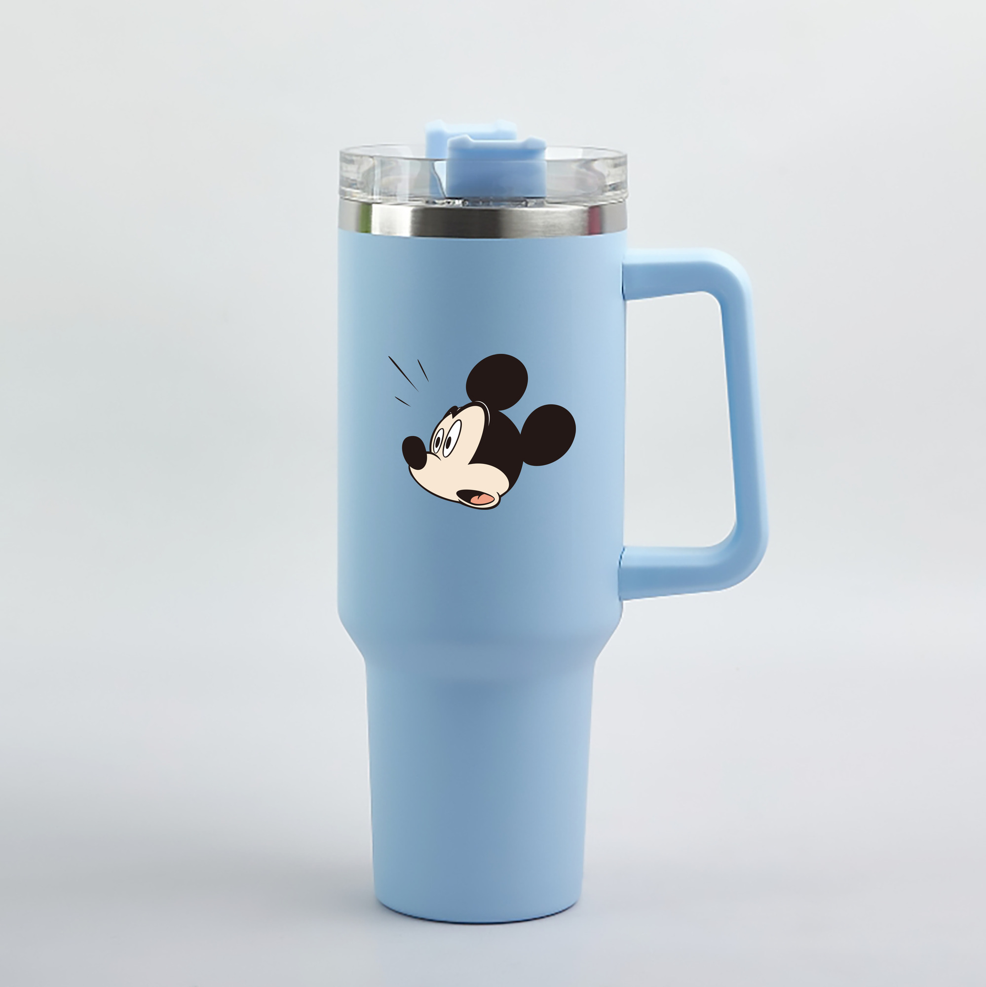 （画像用） ミッキーマウス Mickey Mouse 1200mL車用タンブラー（カラープリント）
