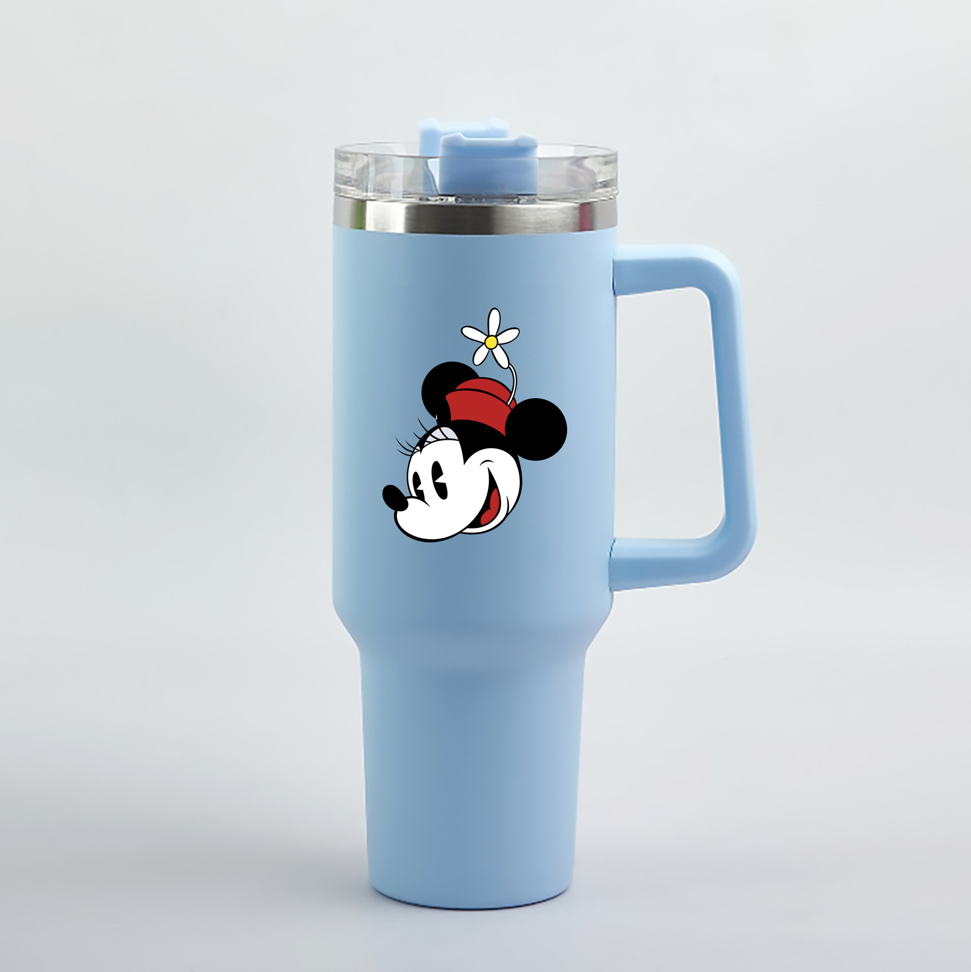 （画像用） ミッキーマウス Mickey Mouse 1200mL車用タンブラー（カラープリント）