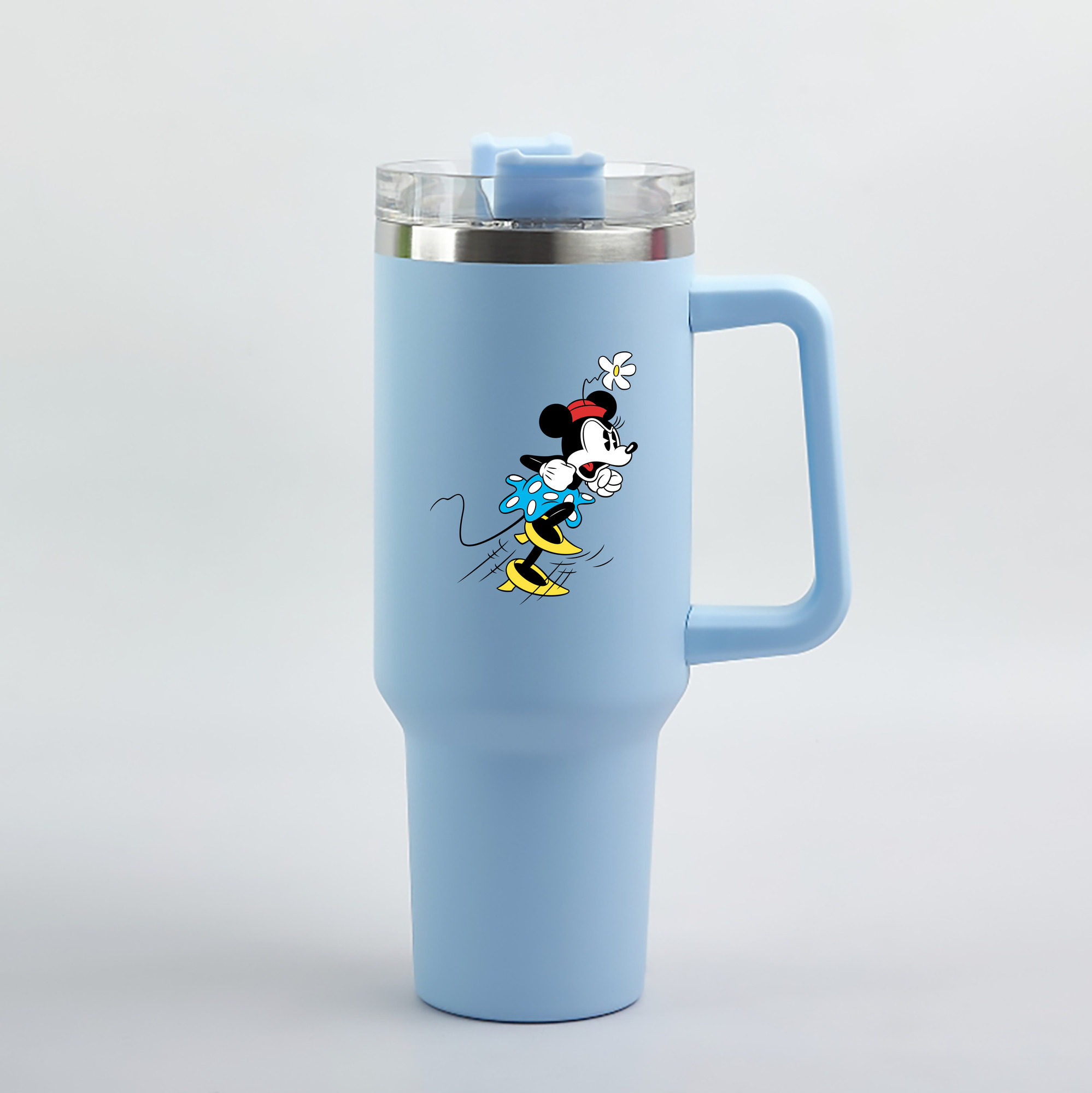 （画像用） ミッキーマウス Mickey Mouse 1200mL車用タンブラー（カラープリント）