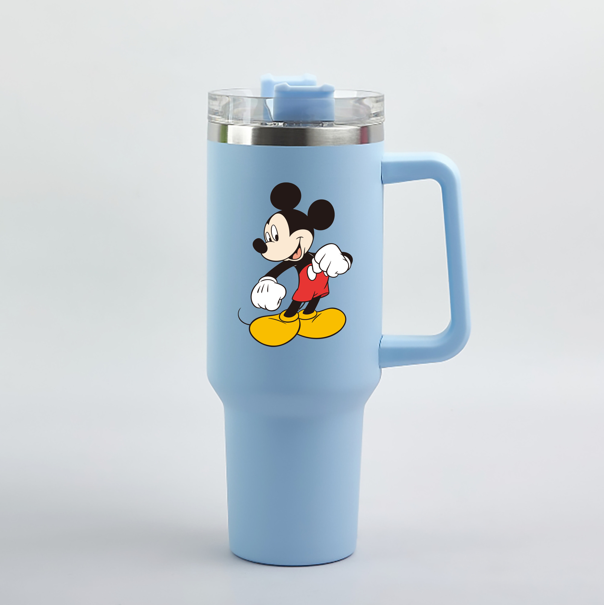（画像用） ミッキーマウス Mickey Mouse 1200mL車用タンブラー（カラープリント）