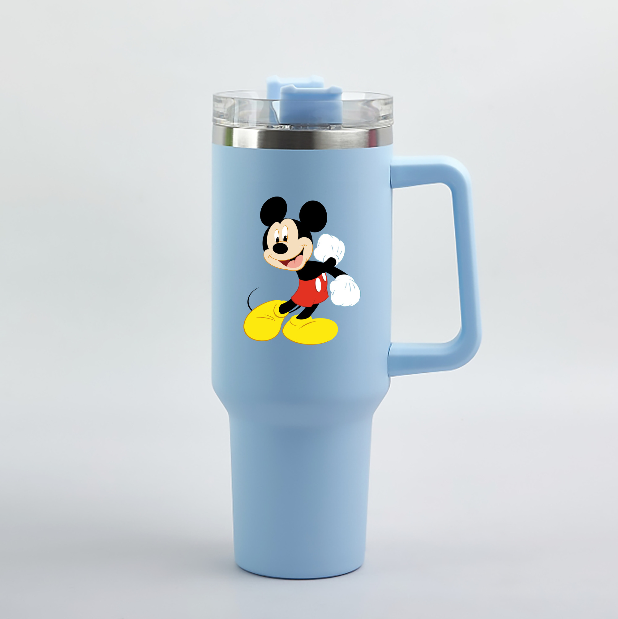 （画像用） ミッキーマウス Mickey Mouse 1200mL車用タンブラー（カラープリント）