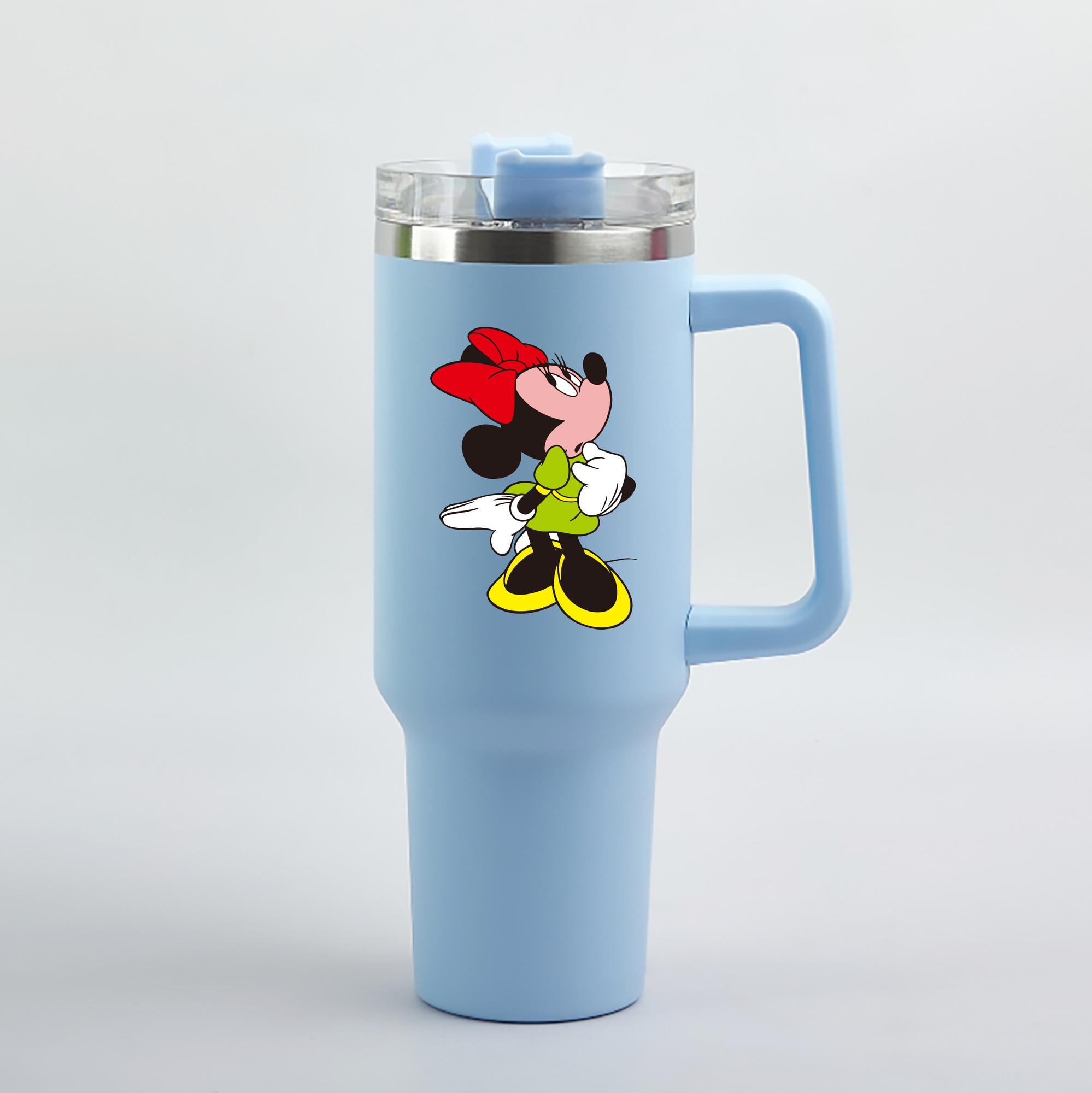 （画像用） ミッキーマウス Mickey Mouse 1200mL車用タンブラー（カラープリント）
