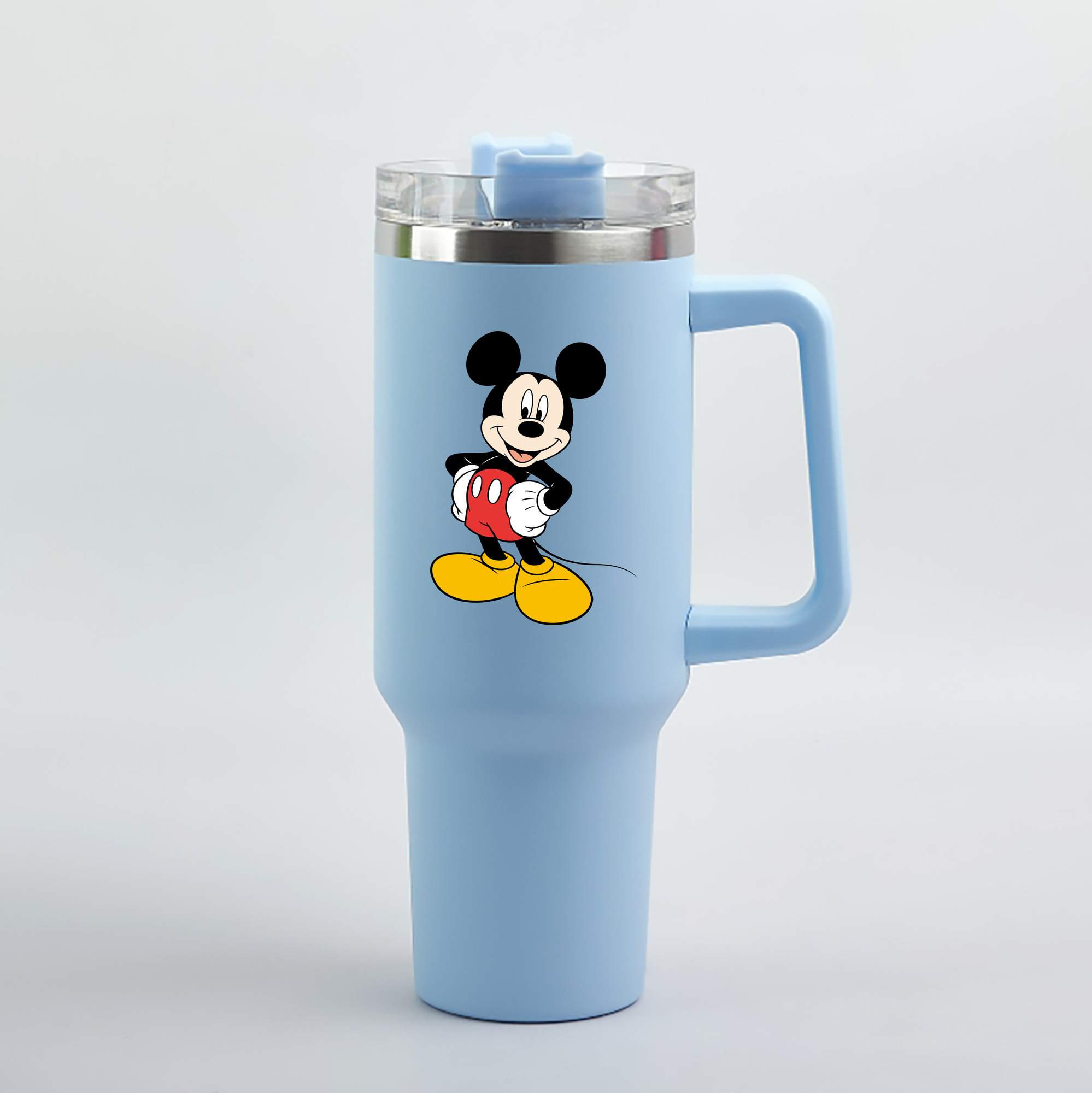 （画像用） ミッキーマウス Mickey Mouse 1200mL車用タンブラー（カラープリント）